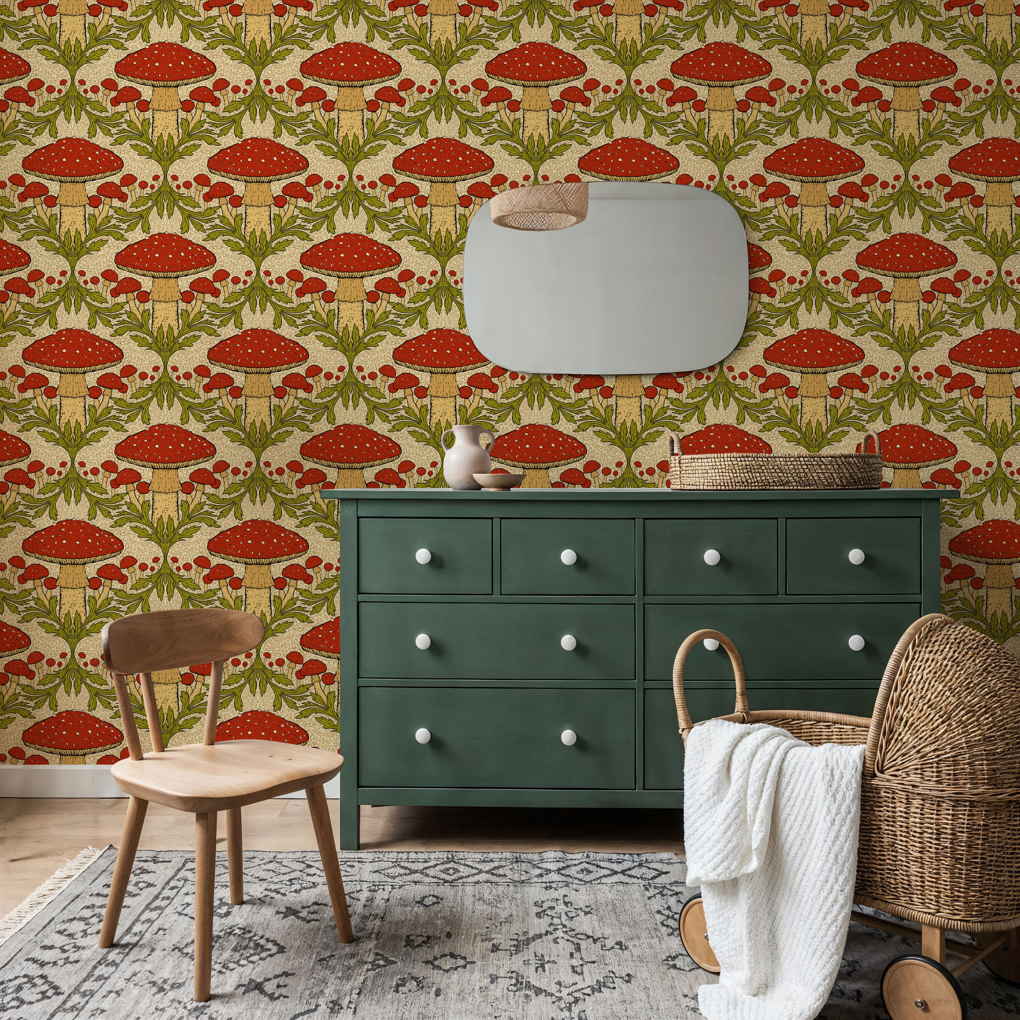 Heritage Toadstool, Red