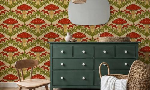 Heritage Toadstool, Red