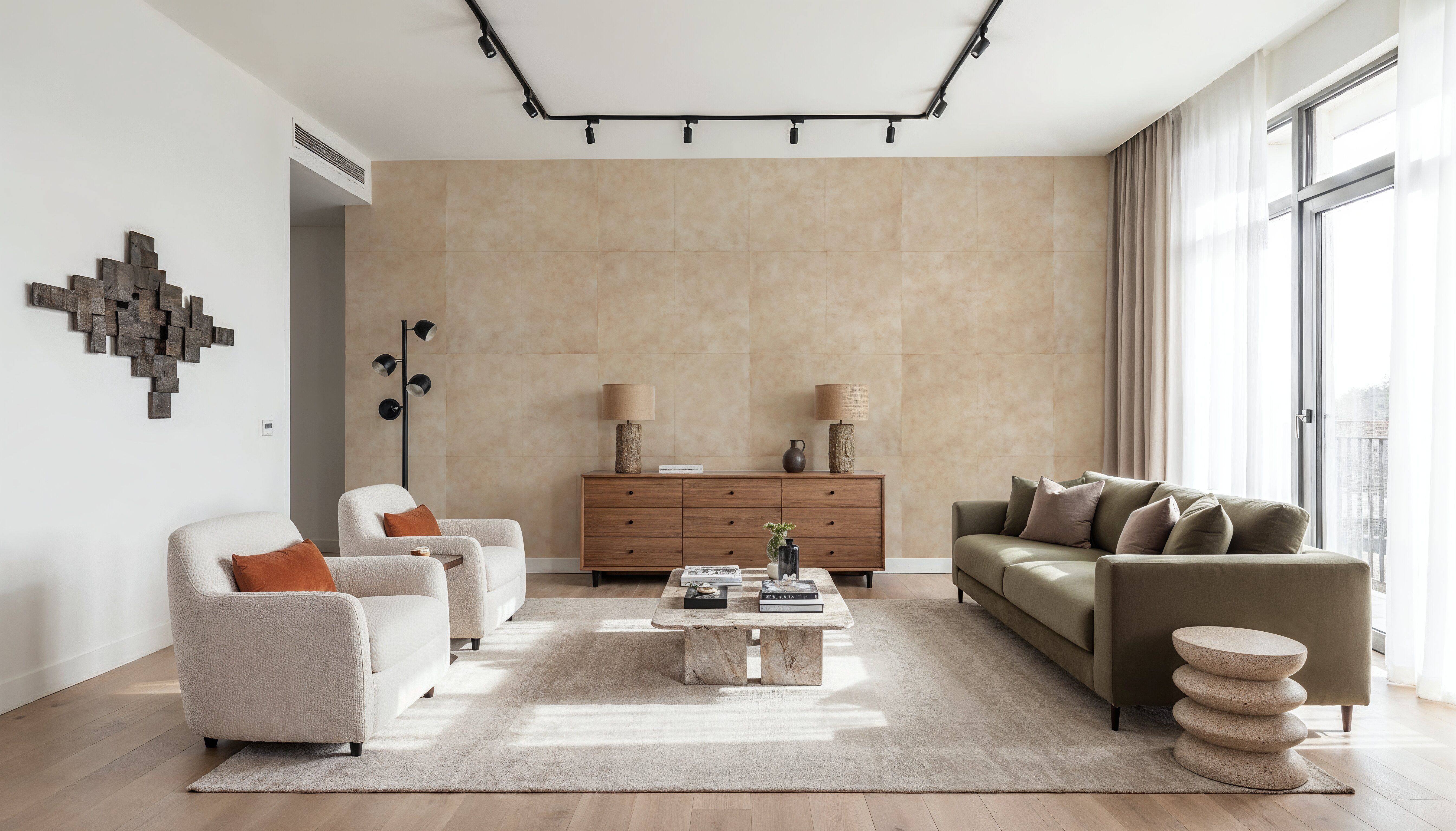 Crocker Parchment, Cameo Cream