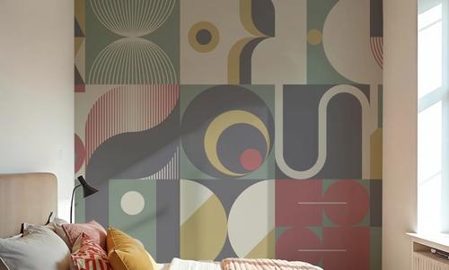 Bauhaus Geometric, Muted