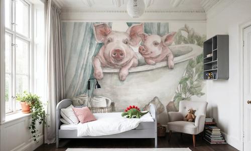 Pigs in a Tub Color