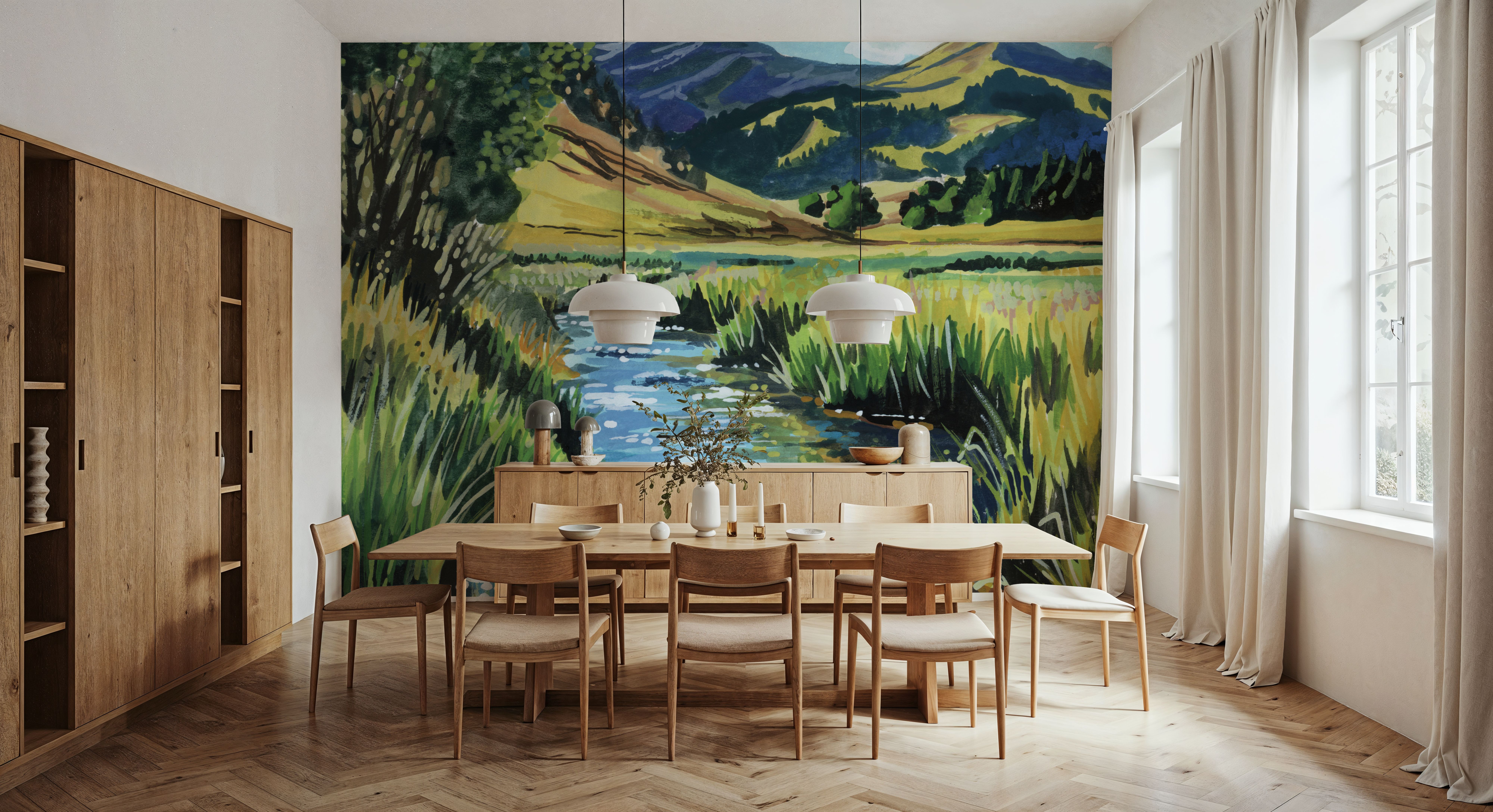 Open Mountain Stream