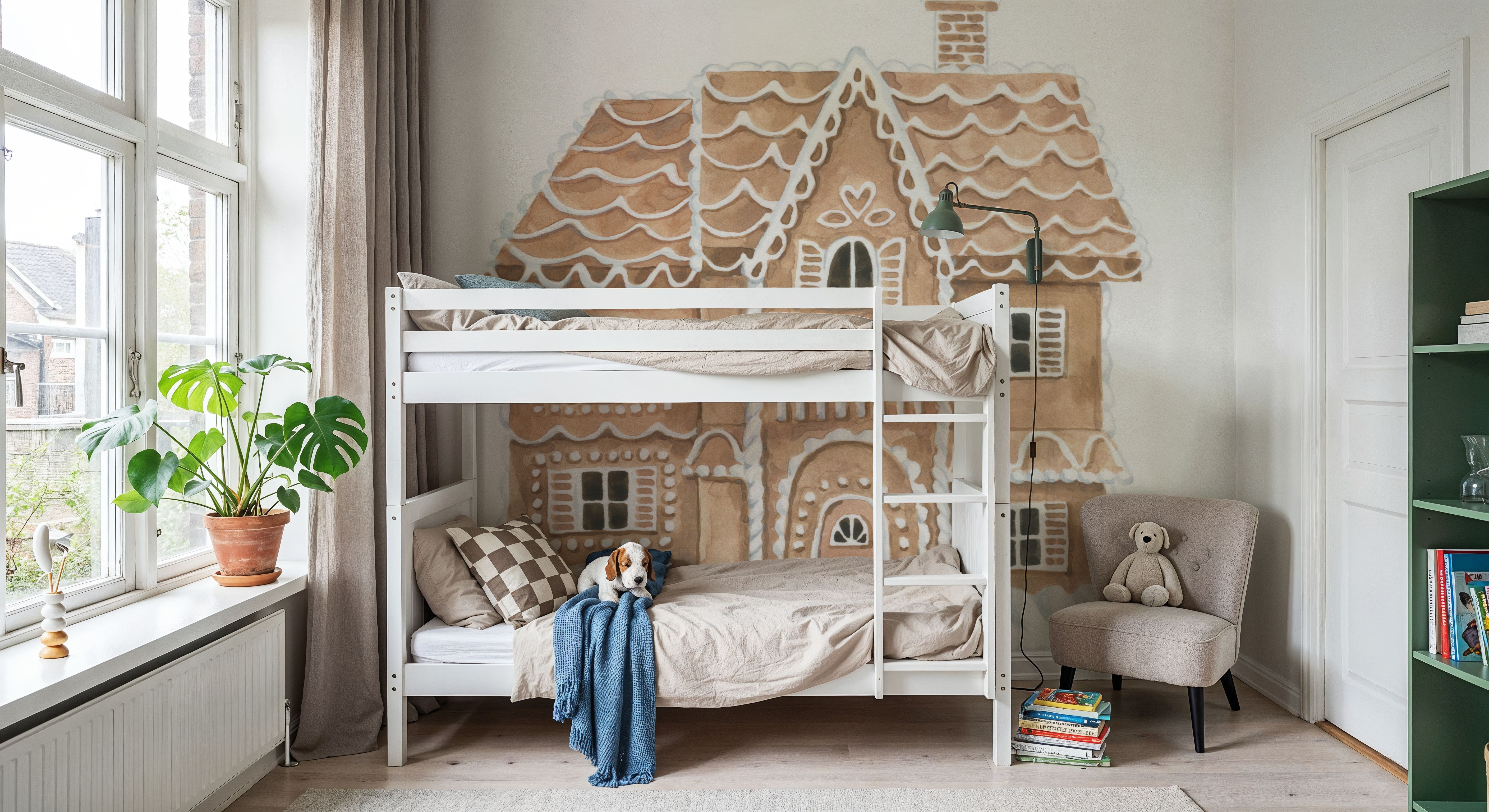 Gingerbread  Dream House I, Papel pintado