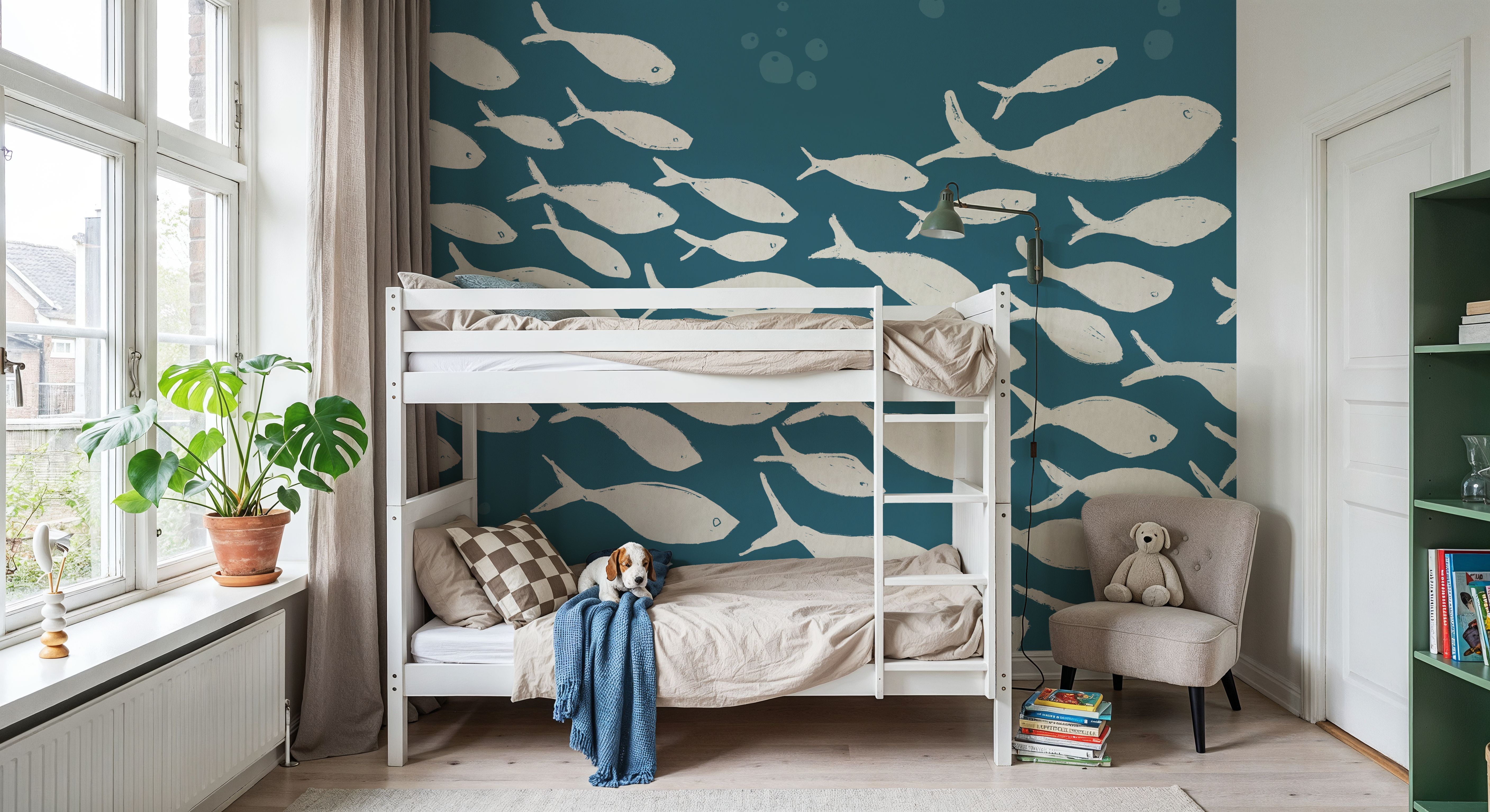 Fishy Times, Wallpaper