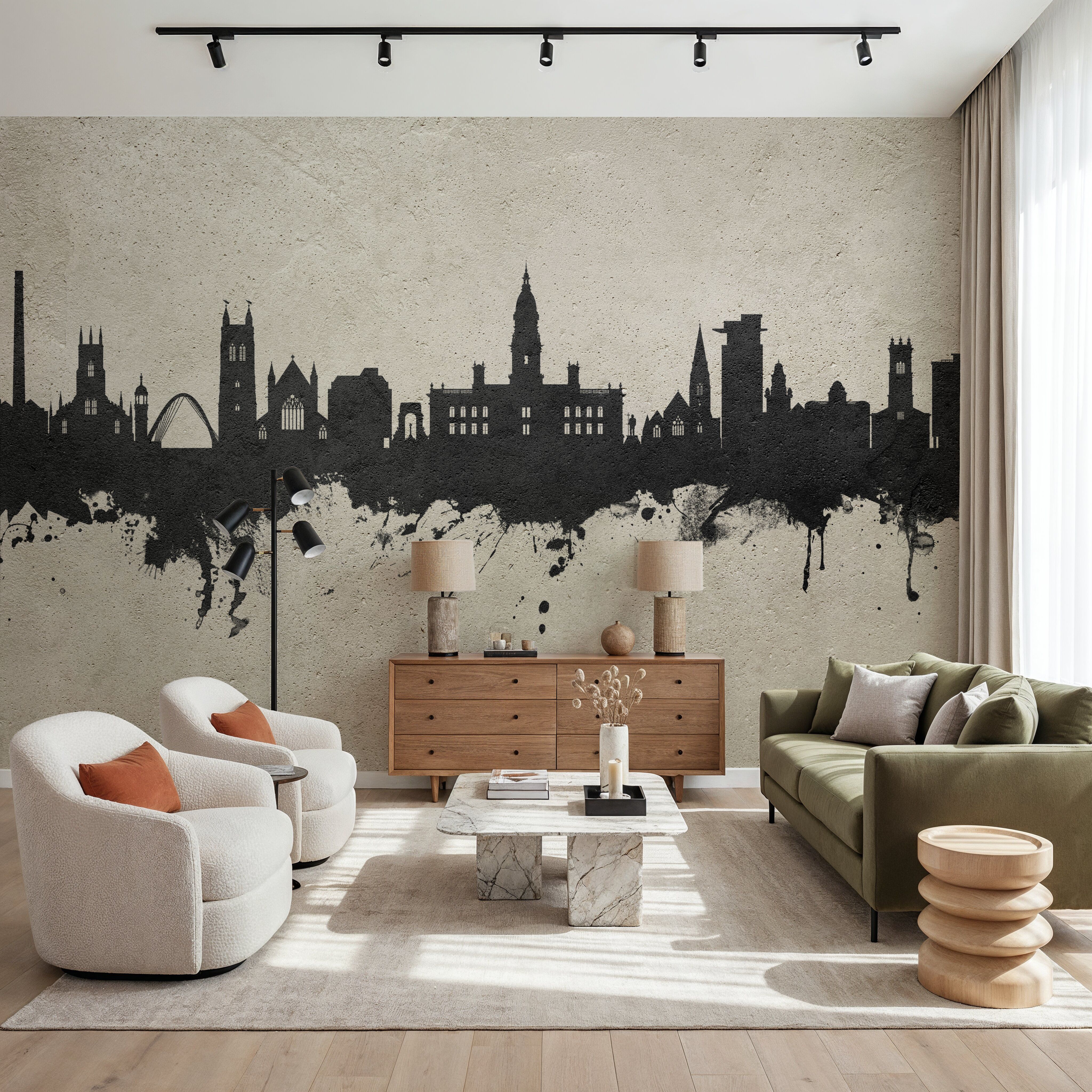 Bolton England Skyline Concrete