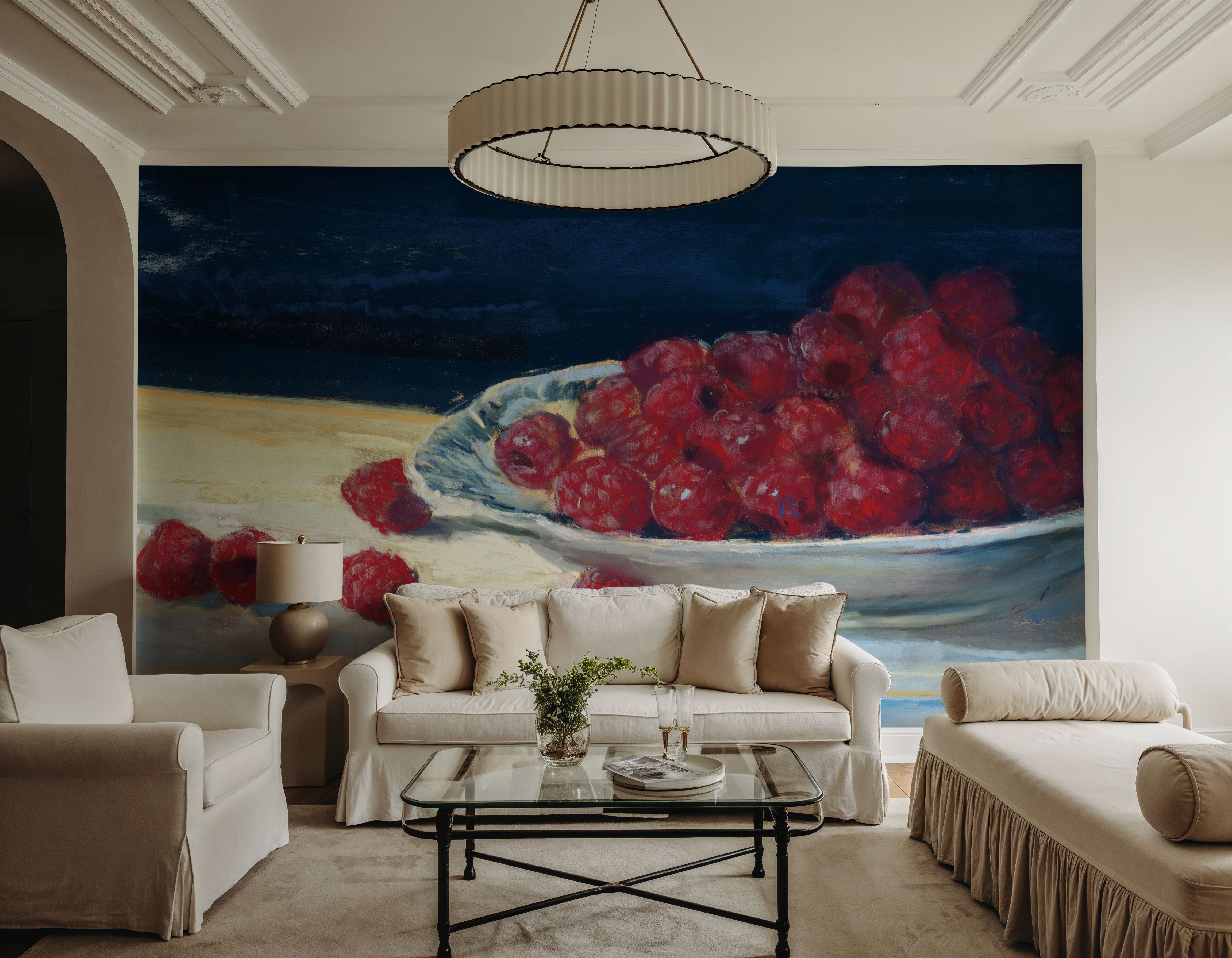 Bowl of Raspberries