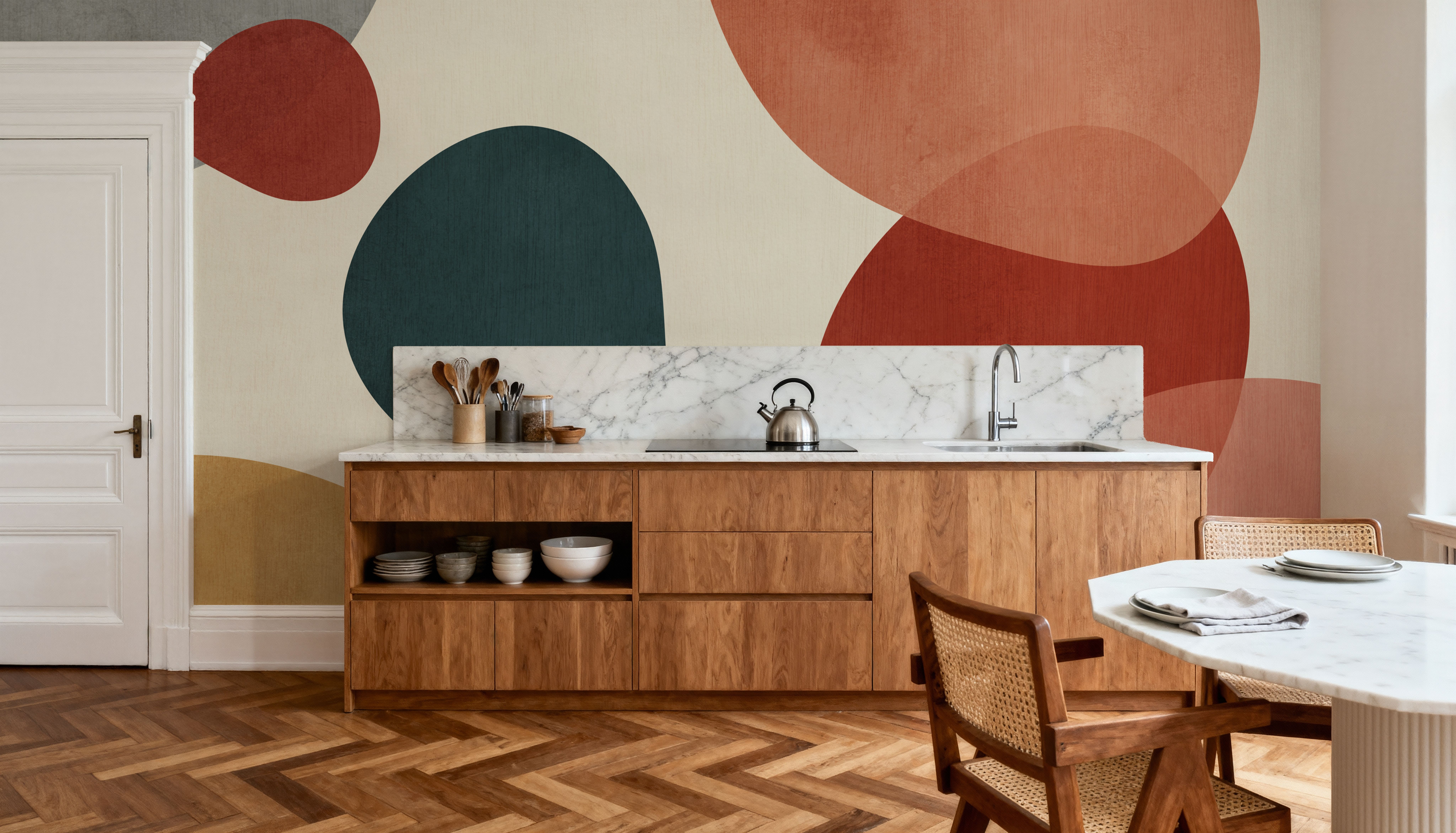 Shapes & Forms, Papier peint