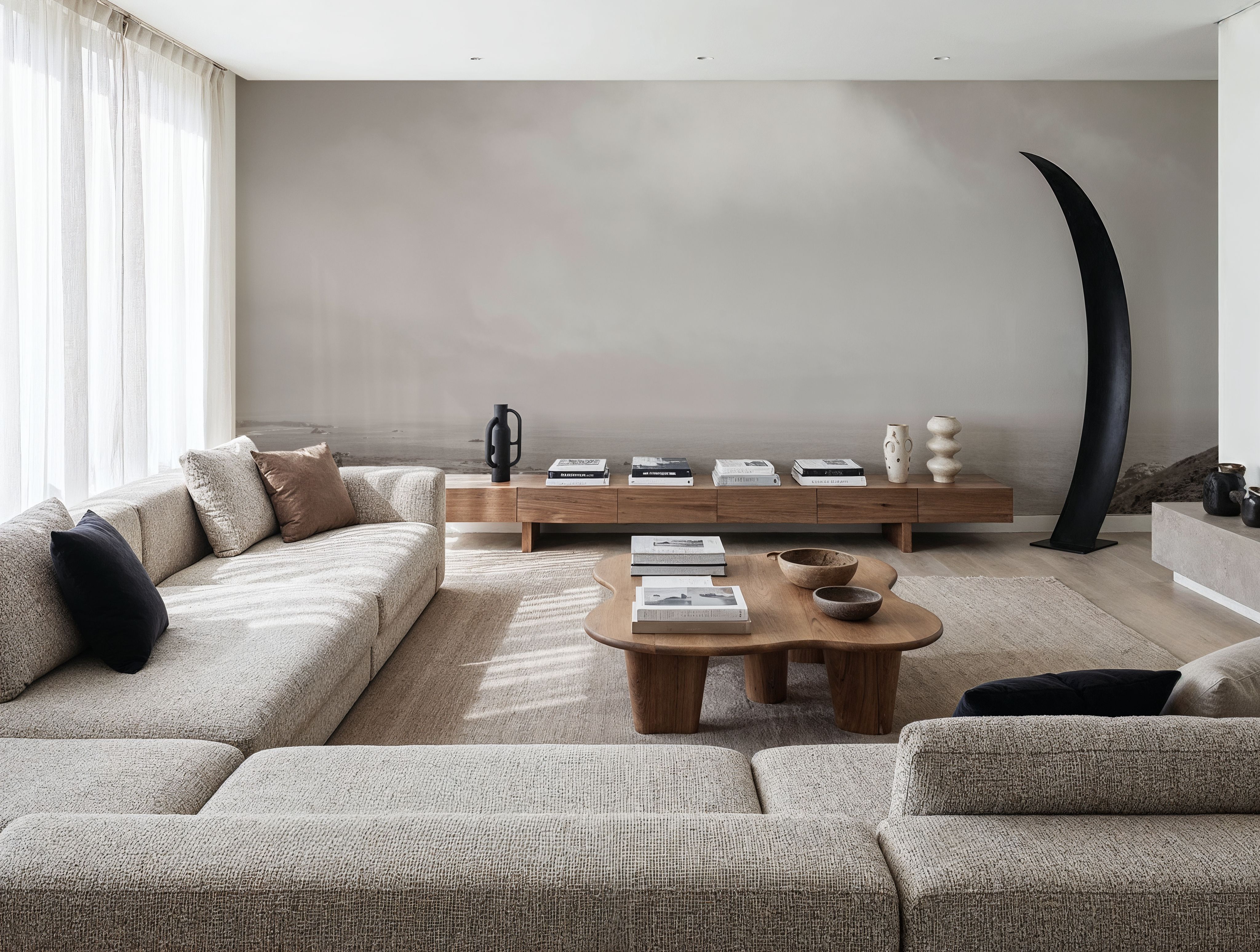 When Sea Becomes Sky BW