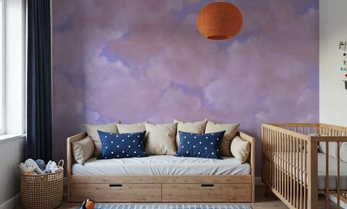 Painted Dreamy Clouds, Aura Indigo