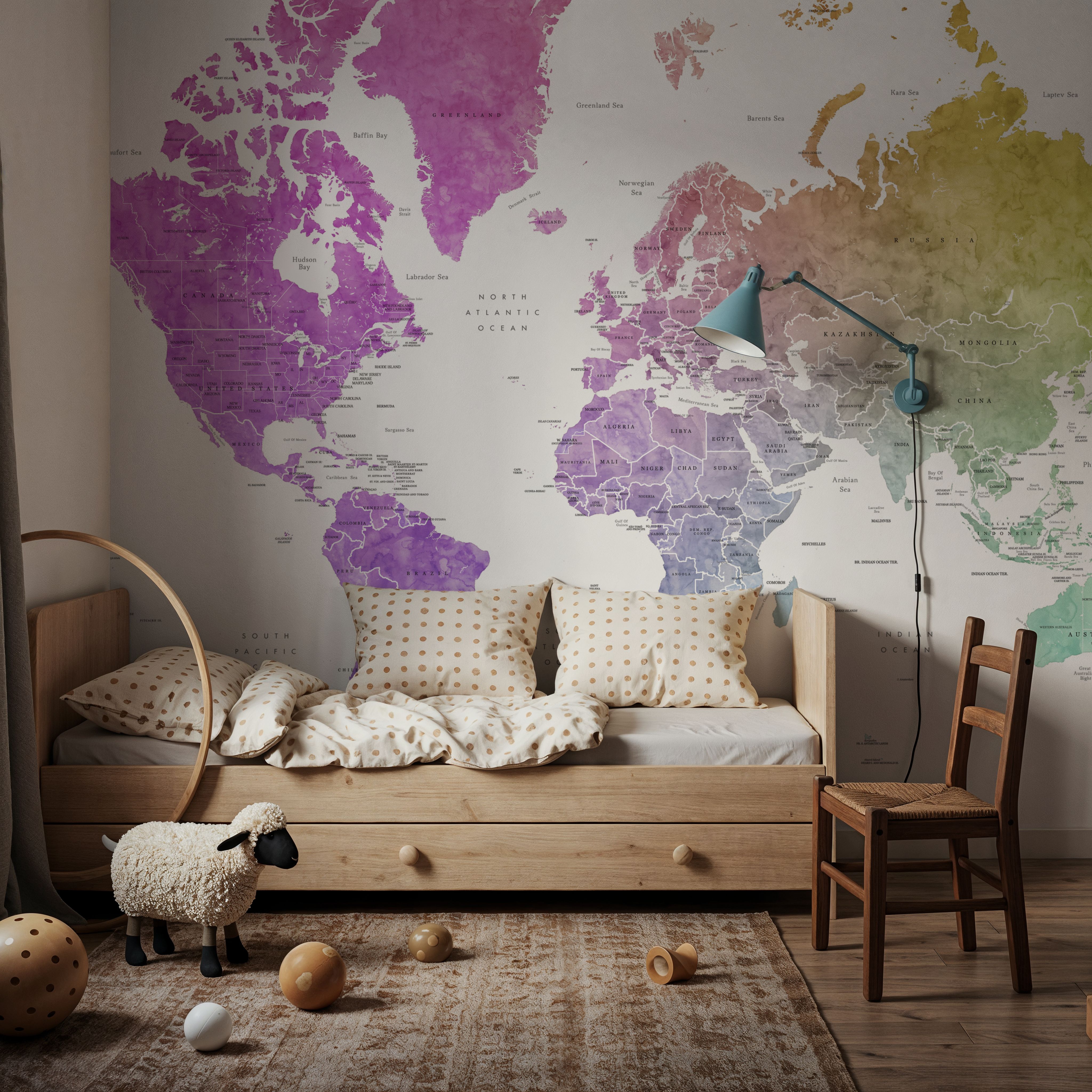 World Map - Leo