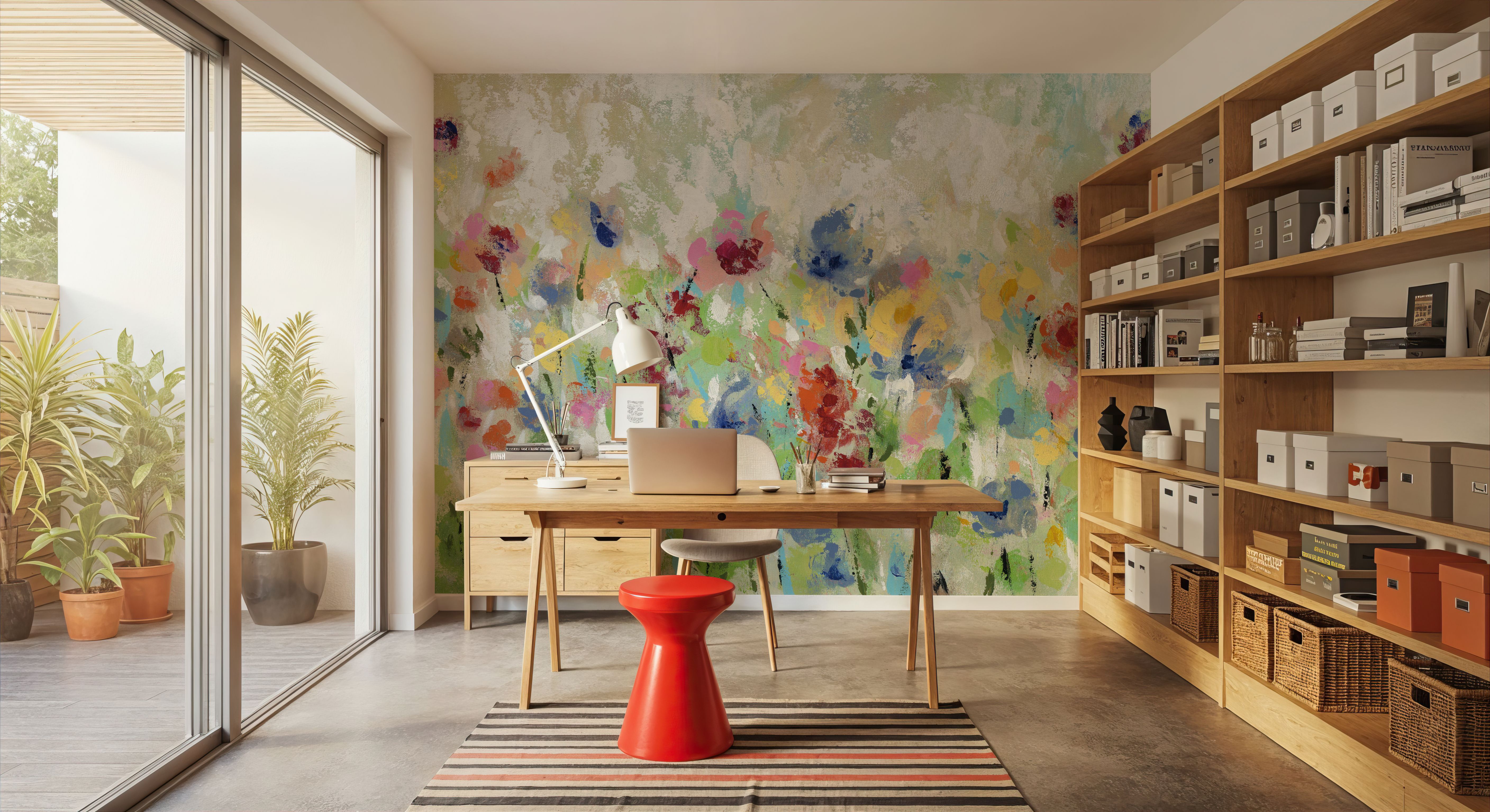 Springtime Meadow Flowers, Wallpaper