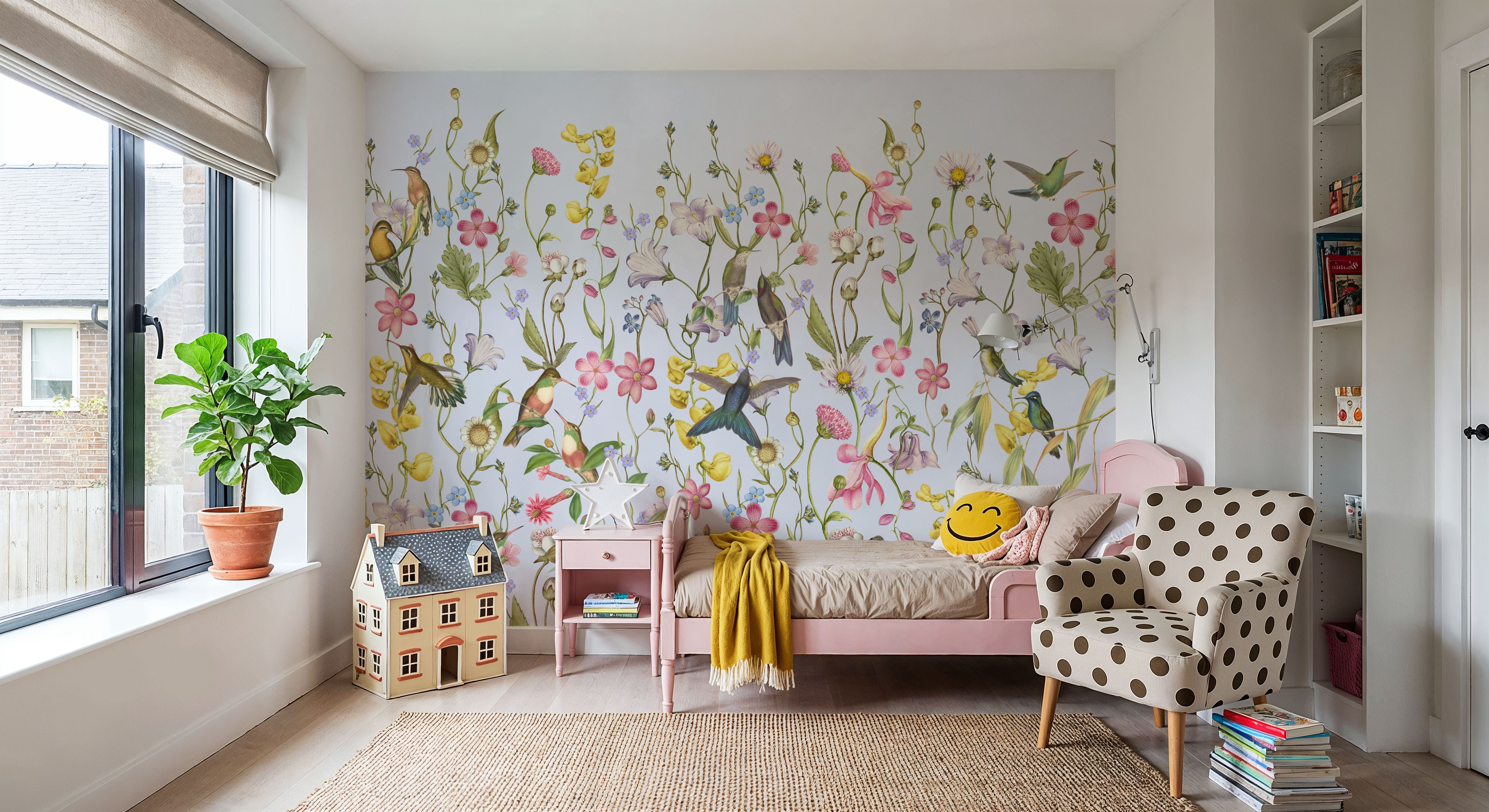 Bird Garden Light Blue