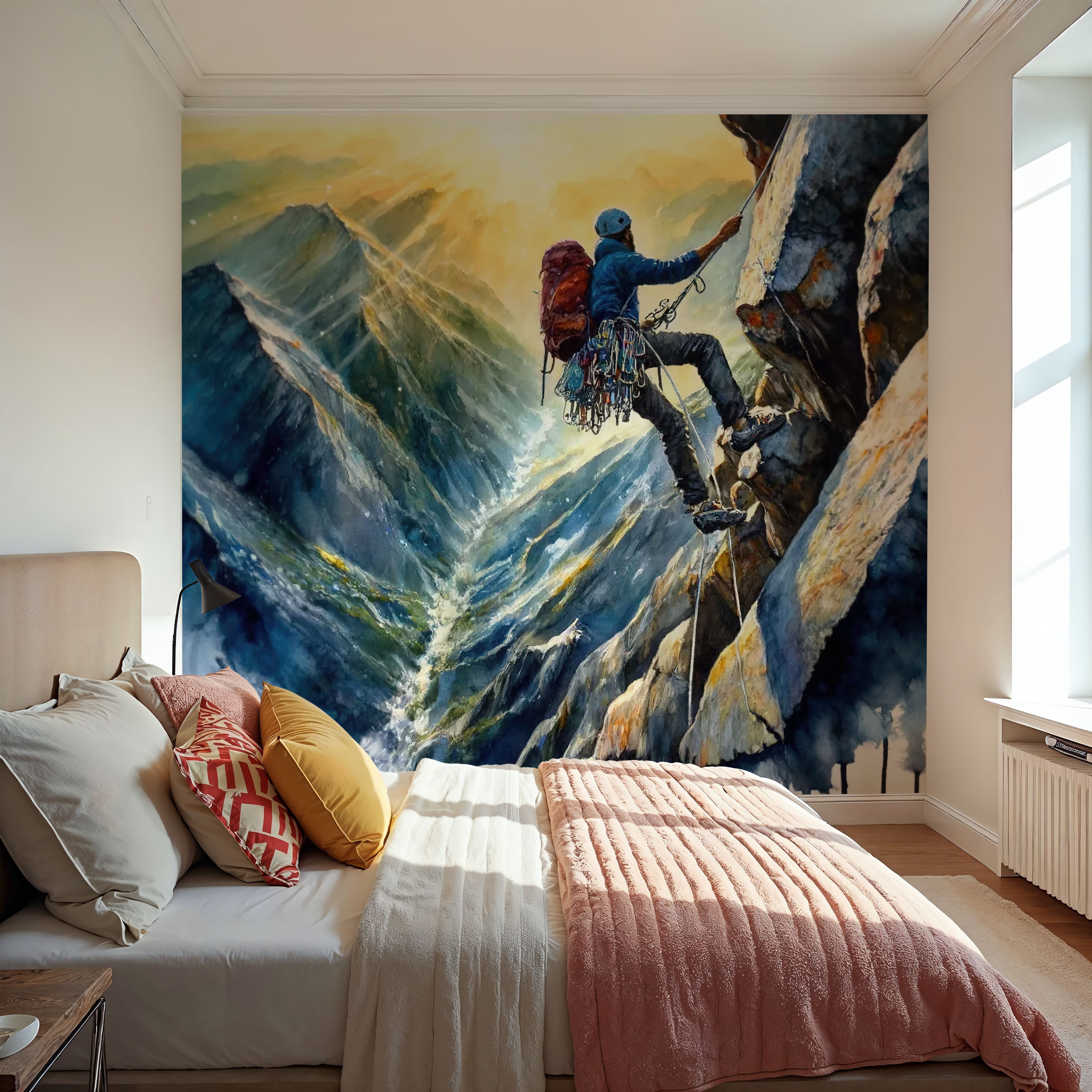 The Climber's Dance with Nature