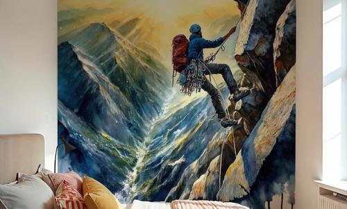 The Climber's Dance with Nature