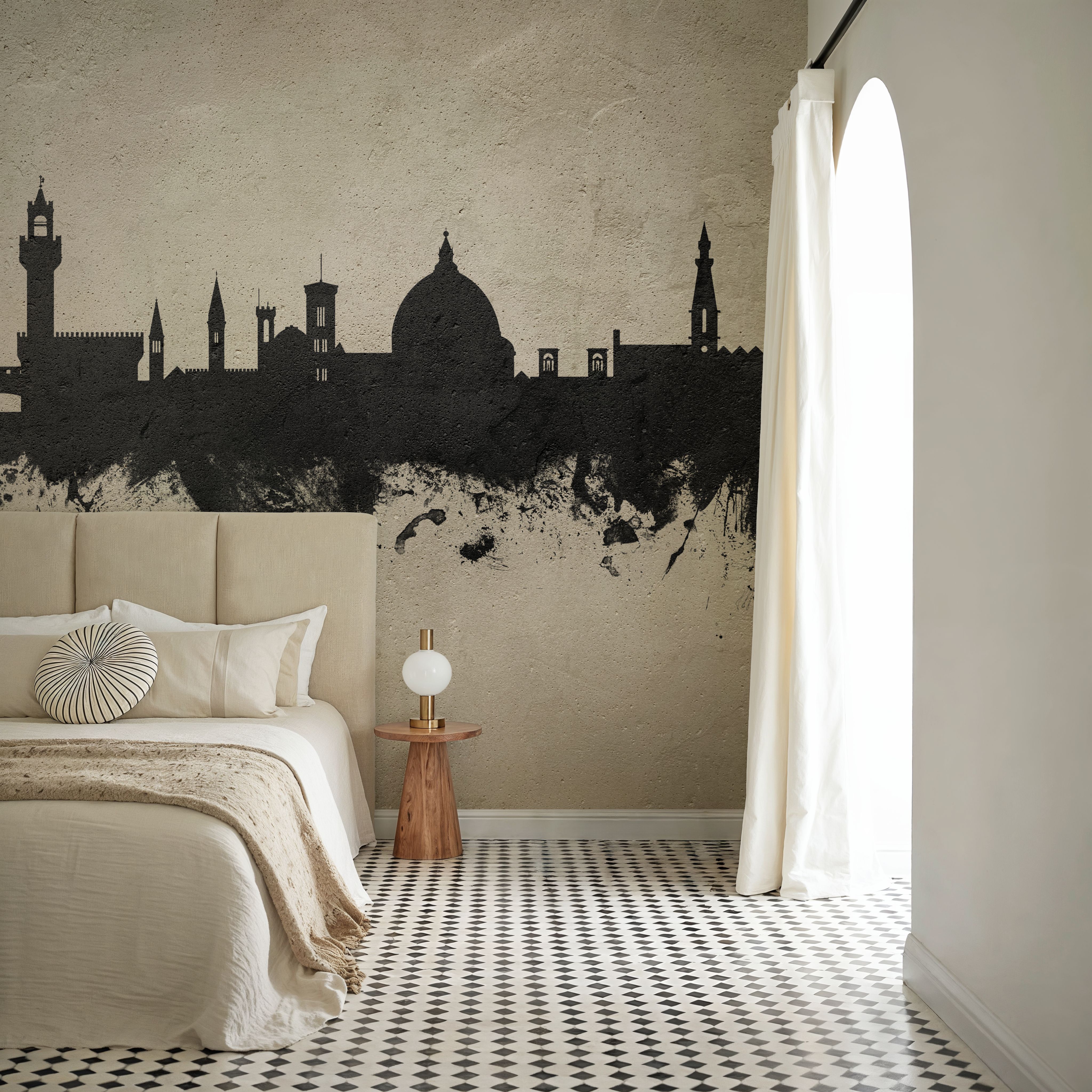 Florence Italy Skyline Concrete