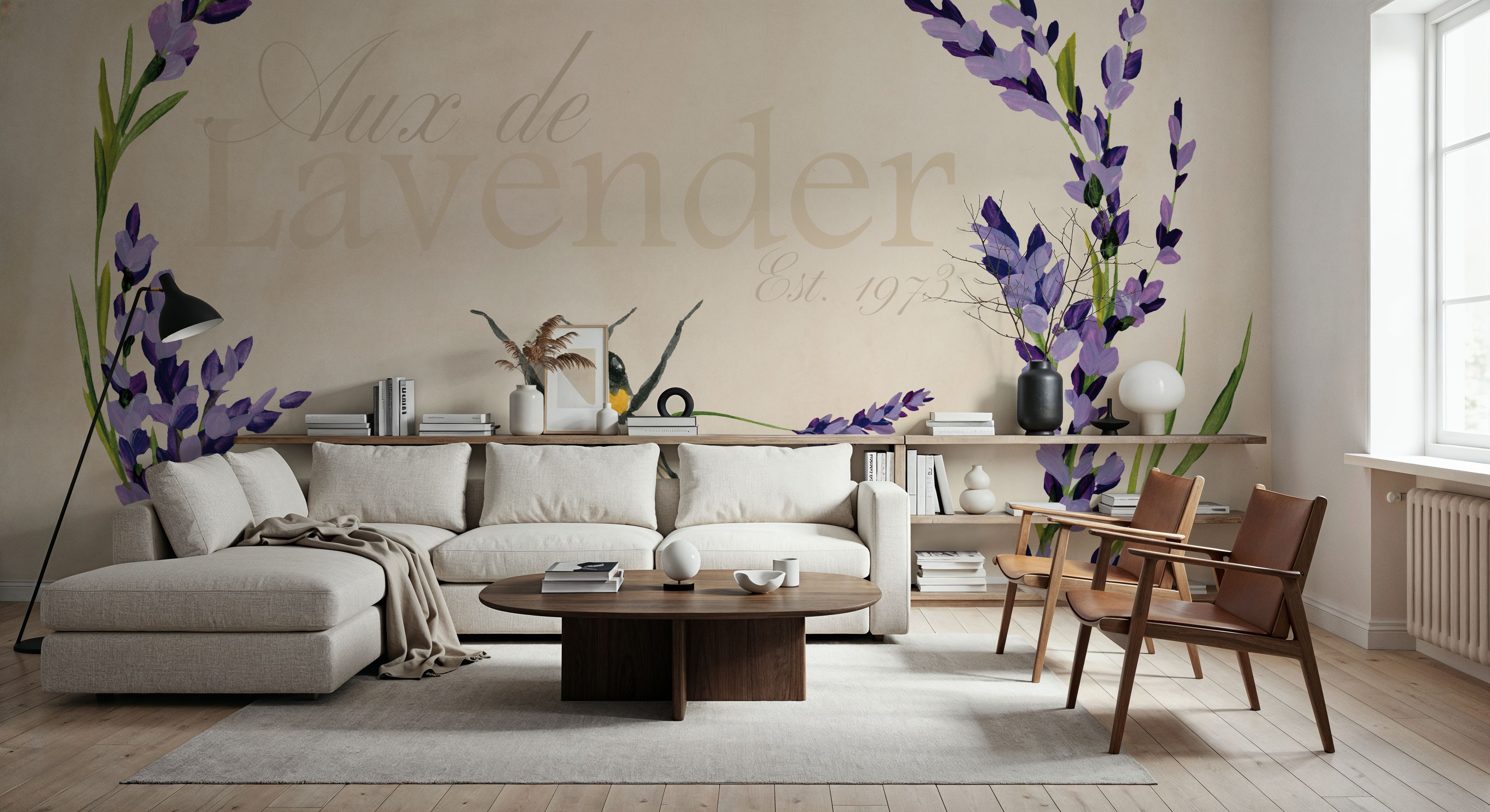 Lavender Bliss III, Papier peint