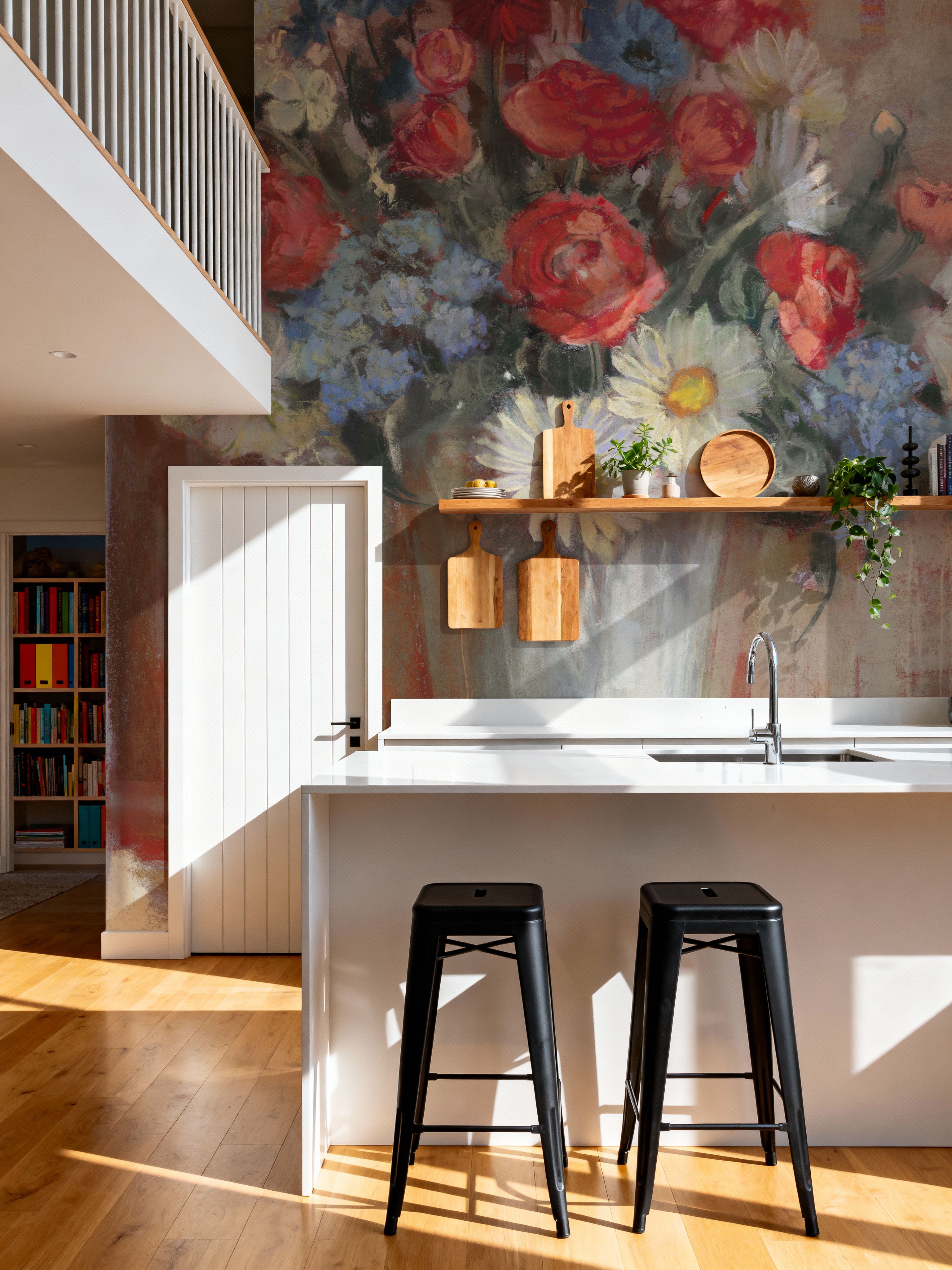 Vase of Flowers Patriotic