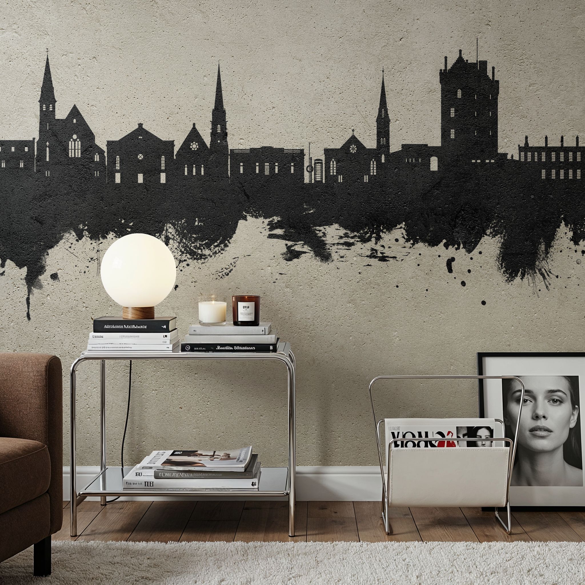 Broughty Ferry Scotland Skyline Concrete