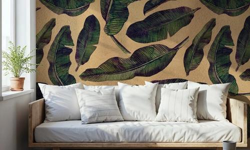 Veined Banana Leaf