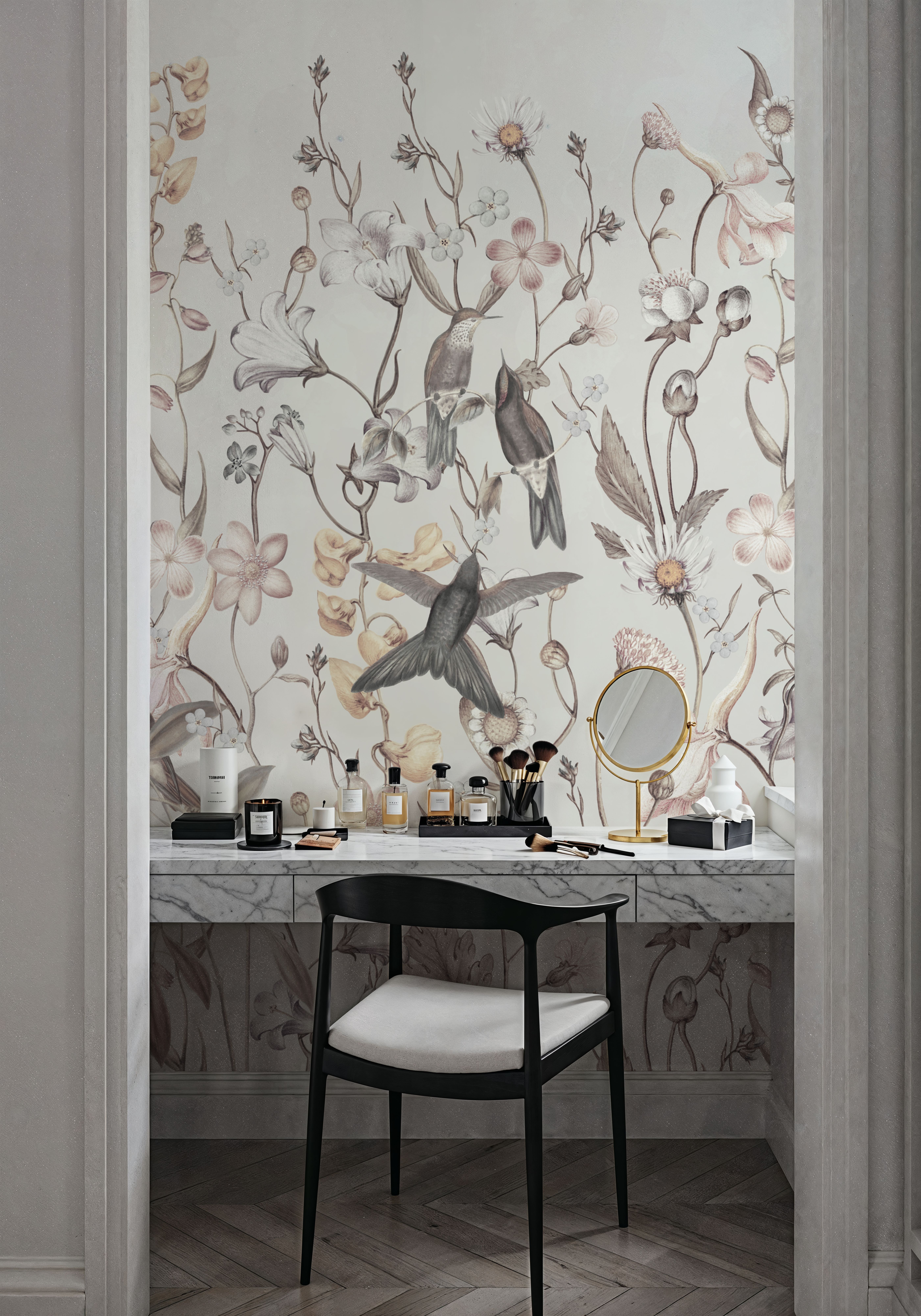 Bird Garden White