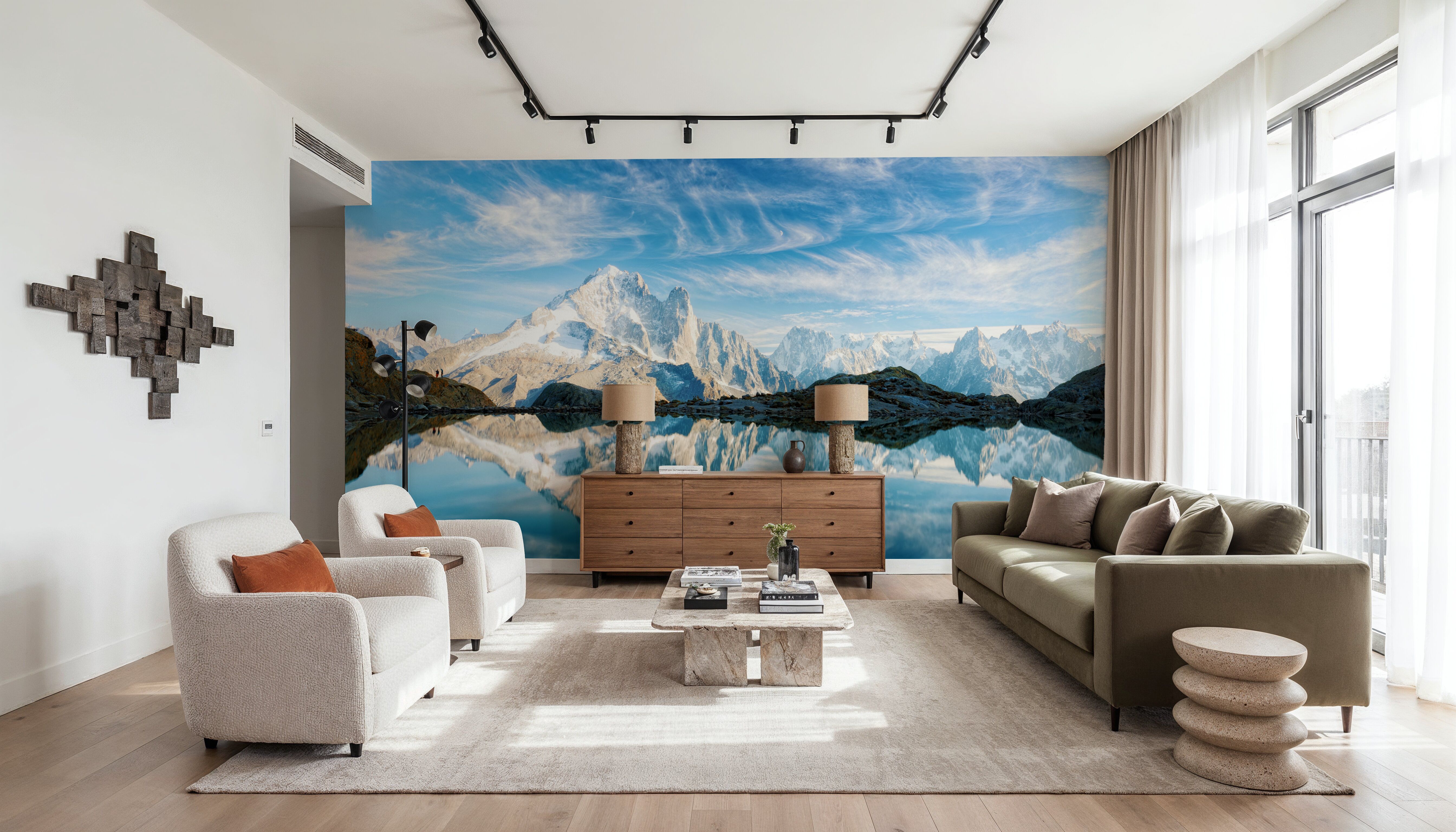 Sunny day on Lac Blanc