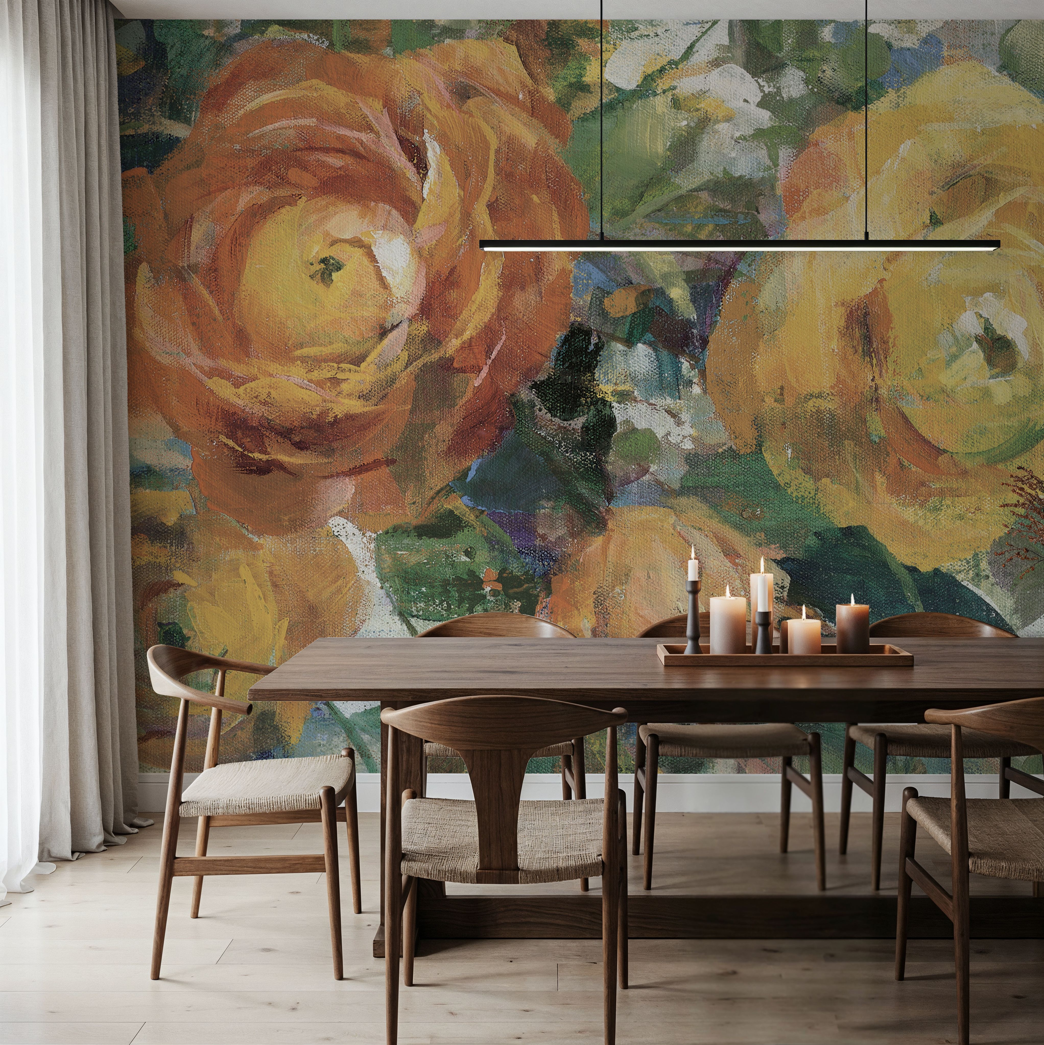 Blooming Splendor I Panel II