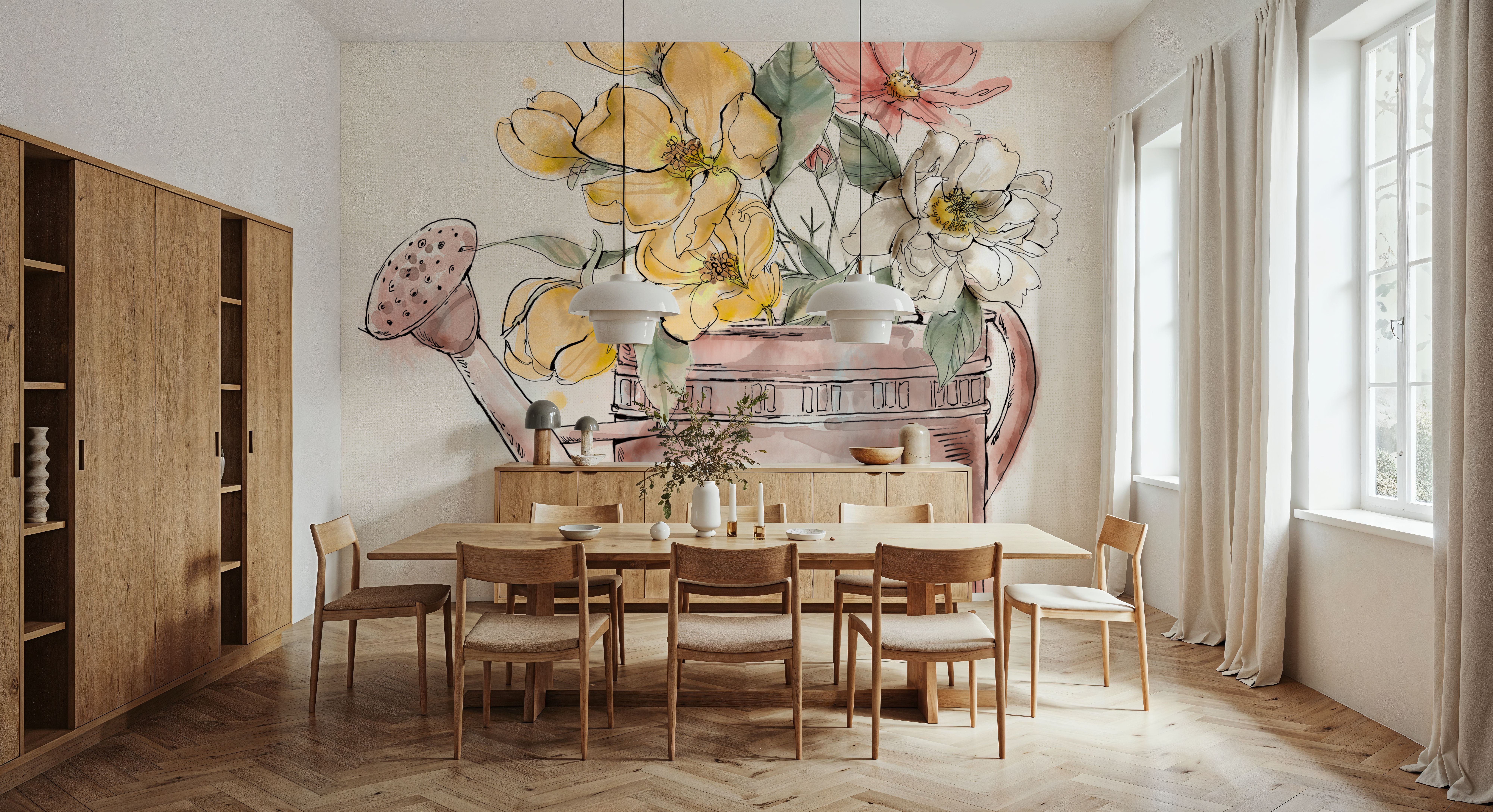 Garden Whispers VII, Wallpaper