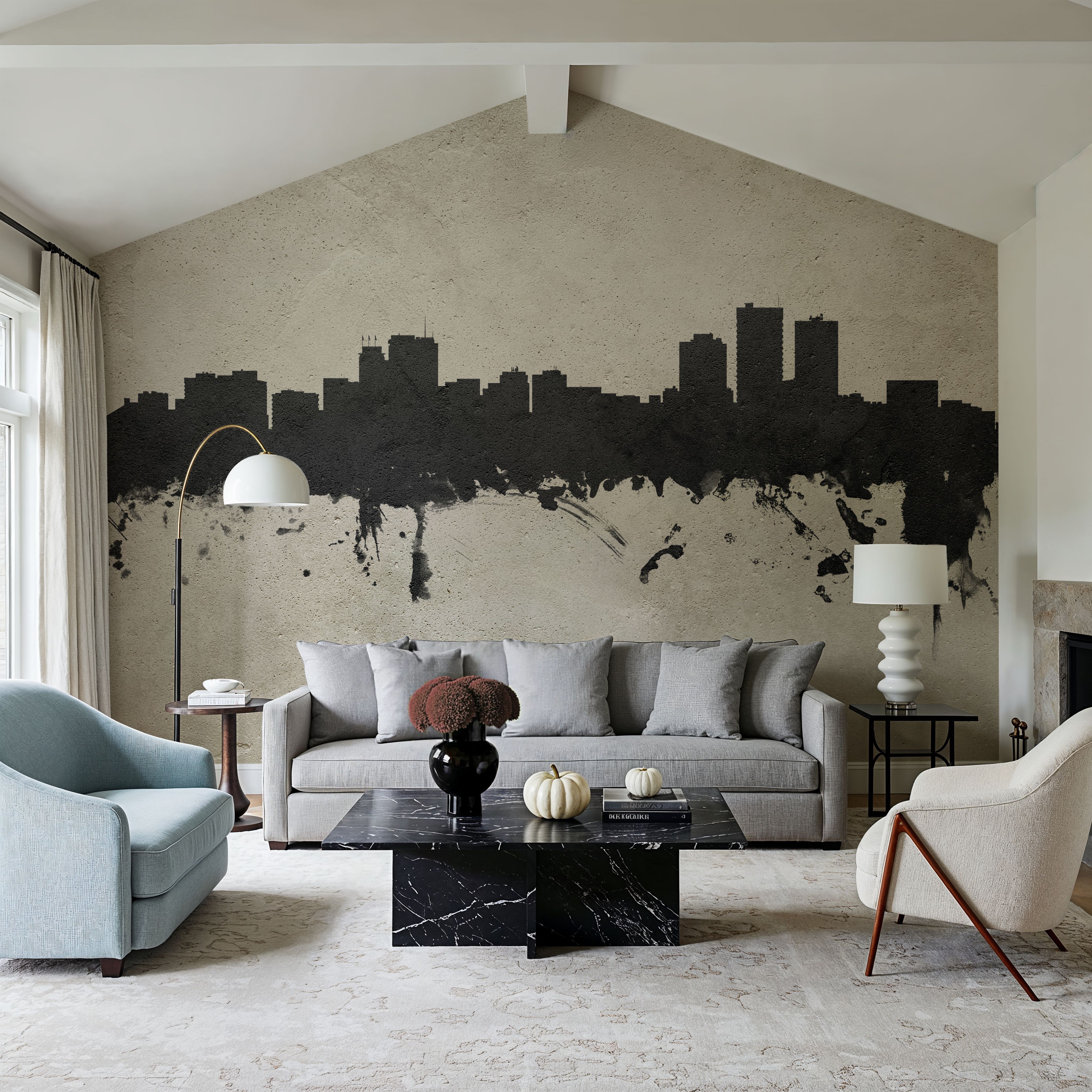 Anchorage Alaska Skyline Concrete