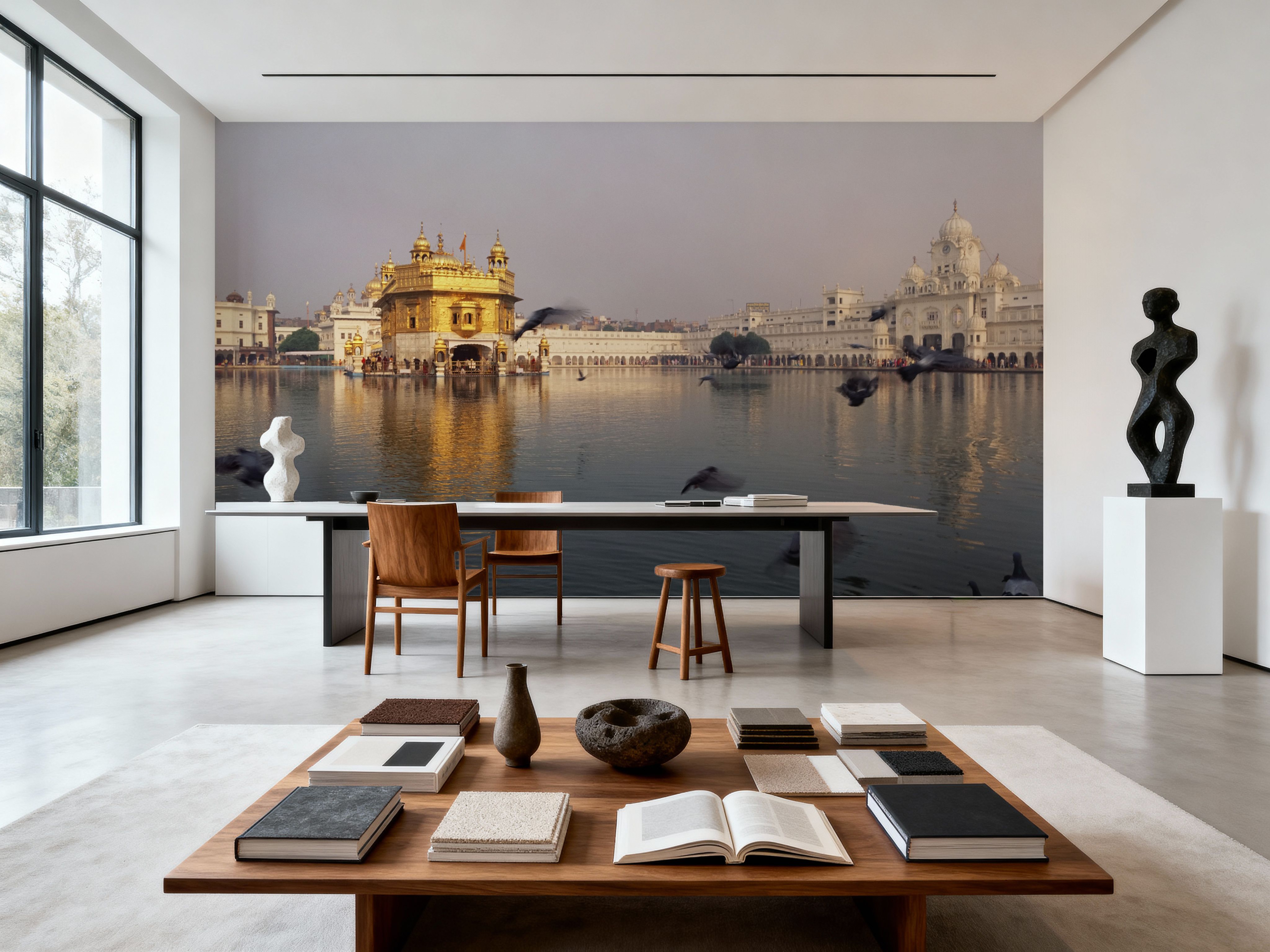 Golden Sanctuary Reflection