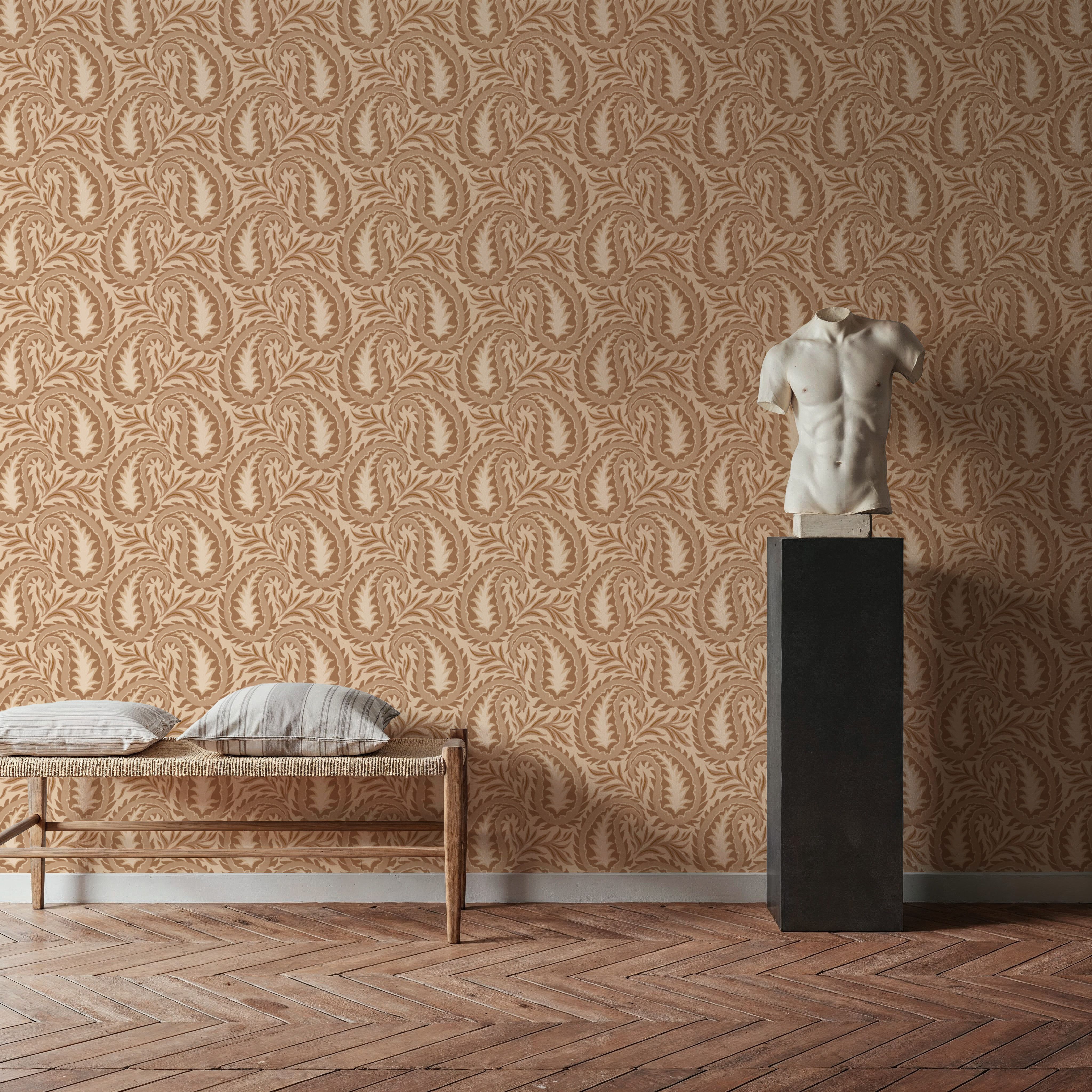 Botanical Paisley, Toffee
