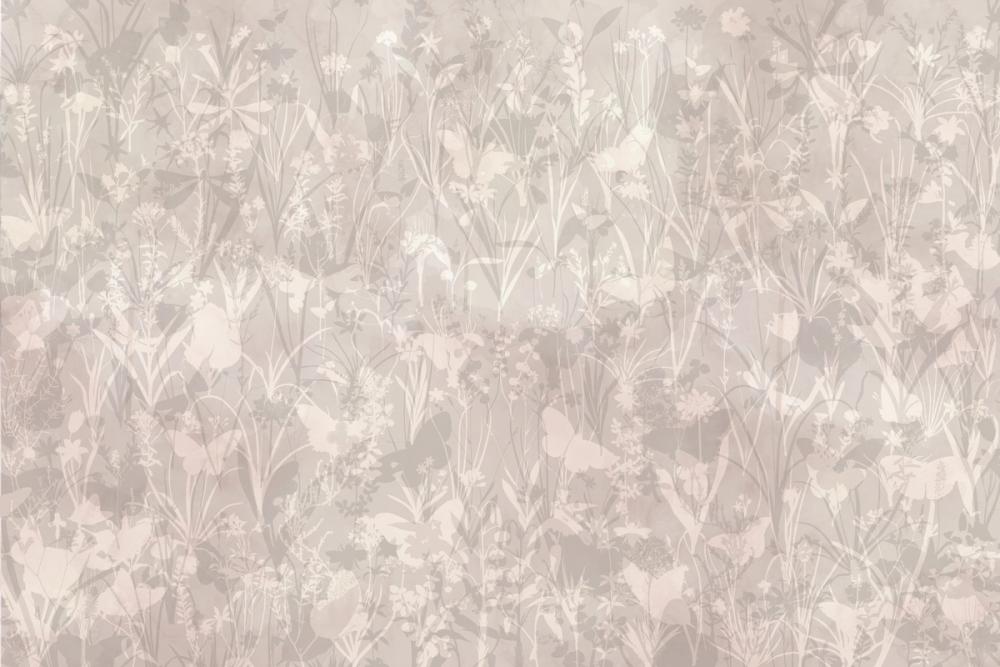 Herbals and Butterflies Double Silhouette