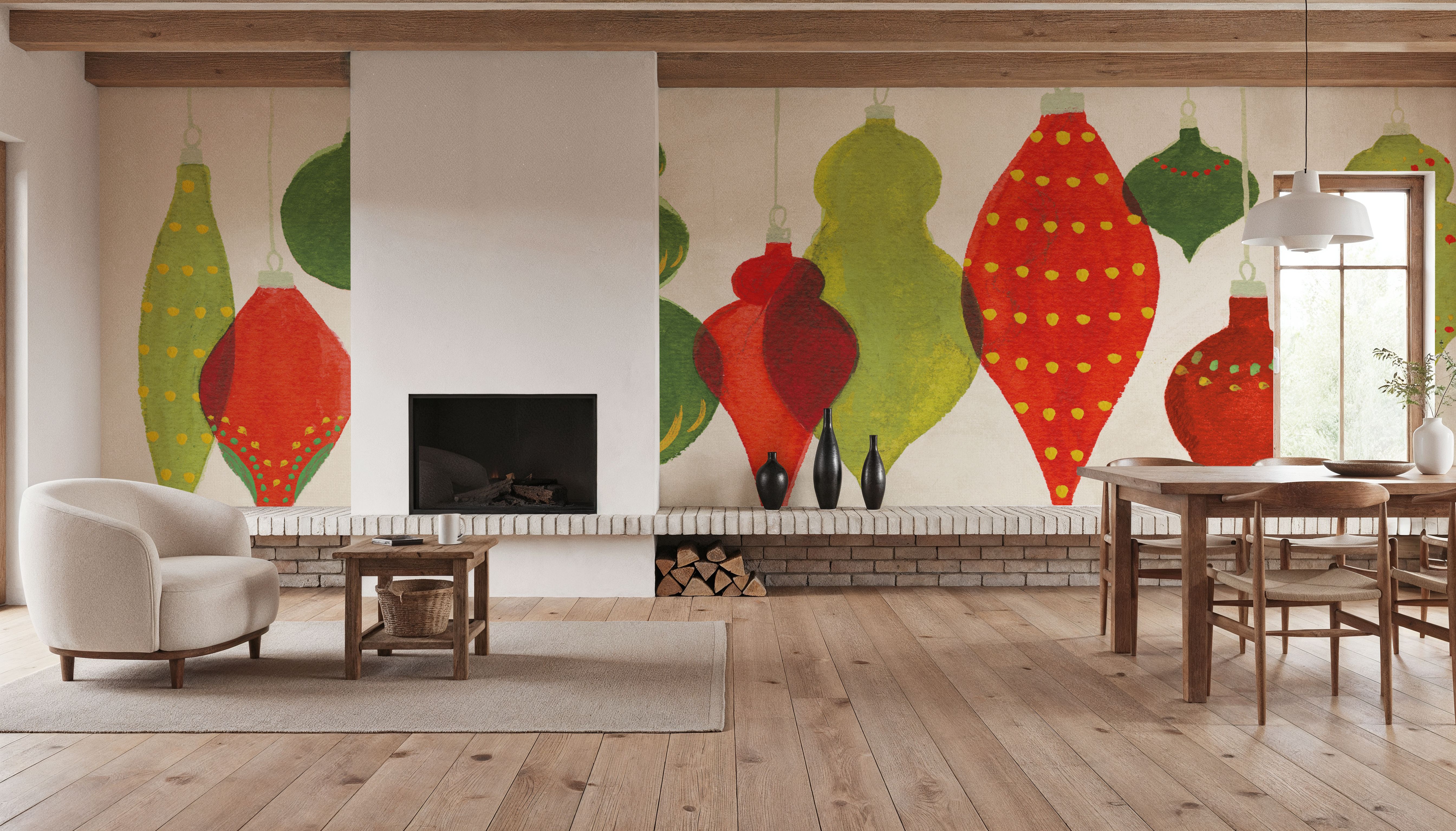 Festive Decorations Ornaments, Wallpaper