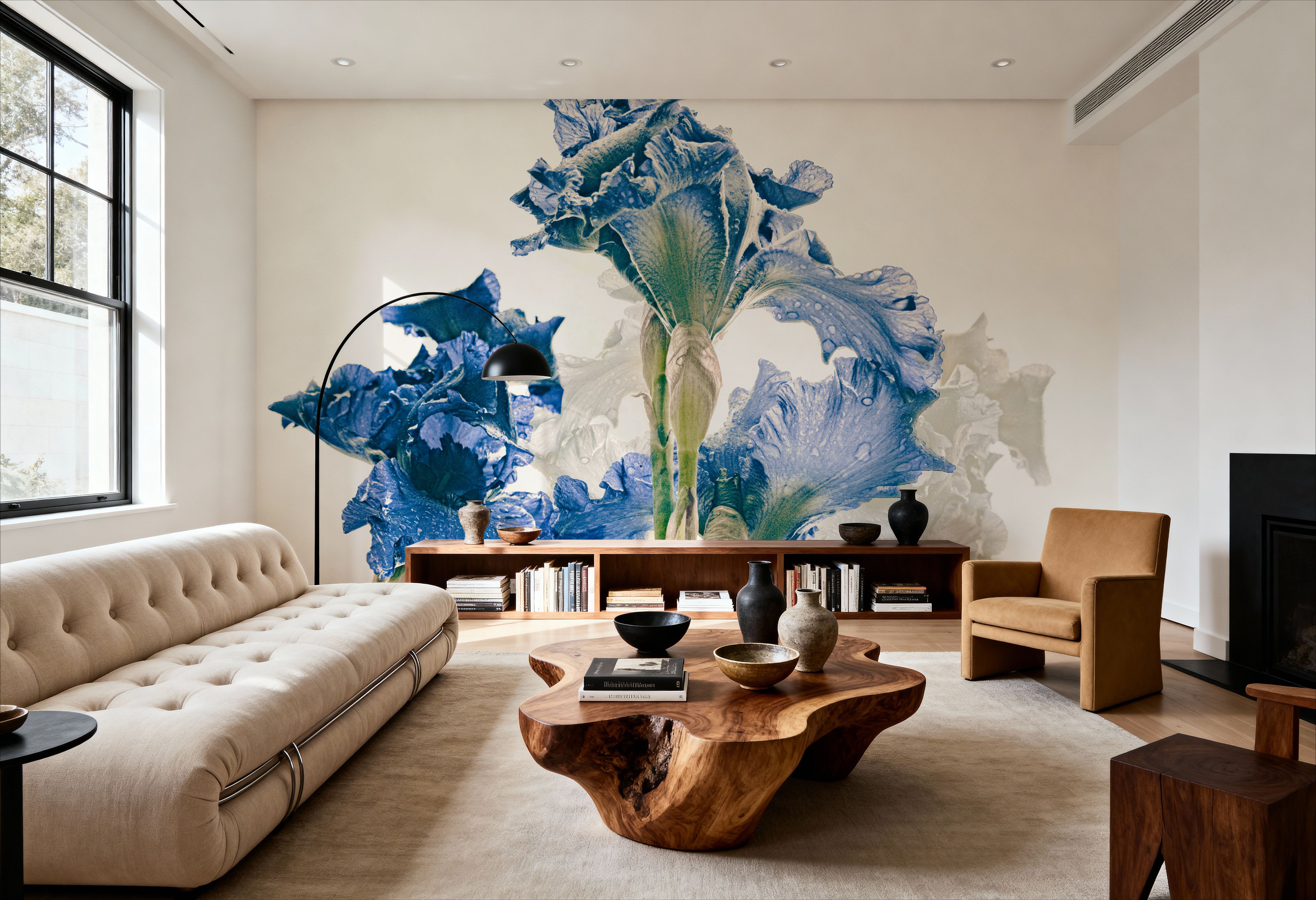 Blue Iris, Wallpaper