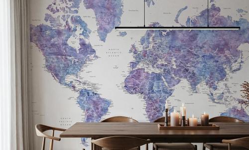 World Map Cities - Raul