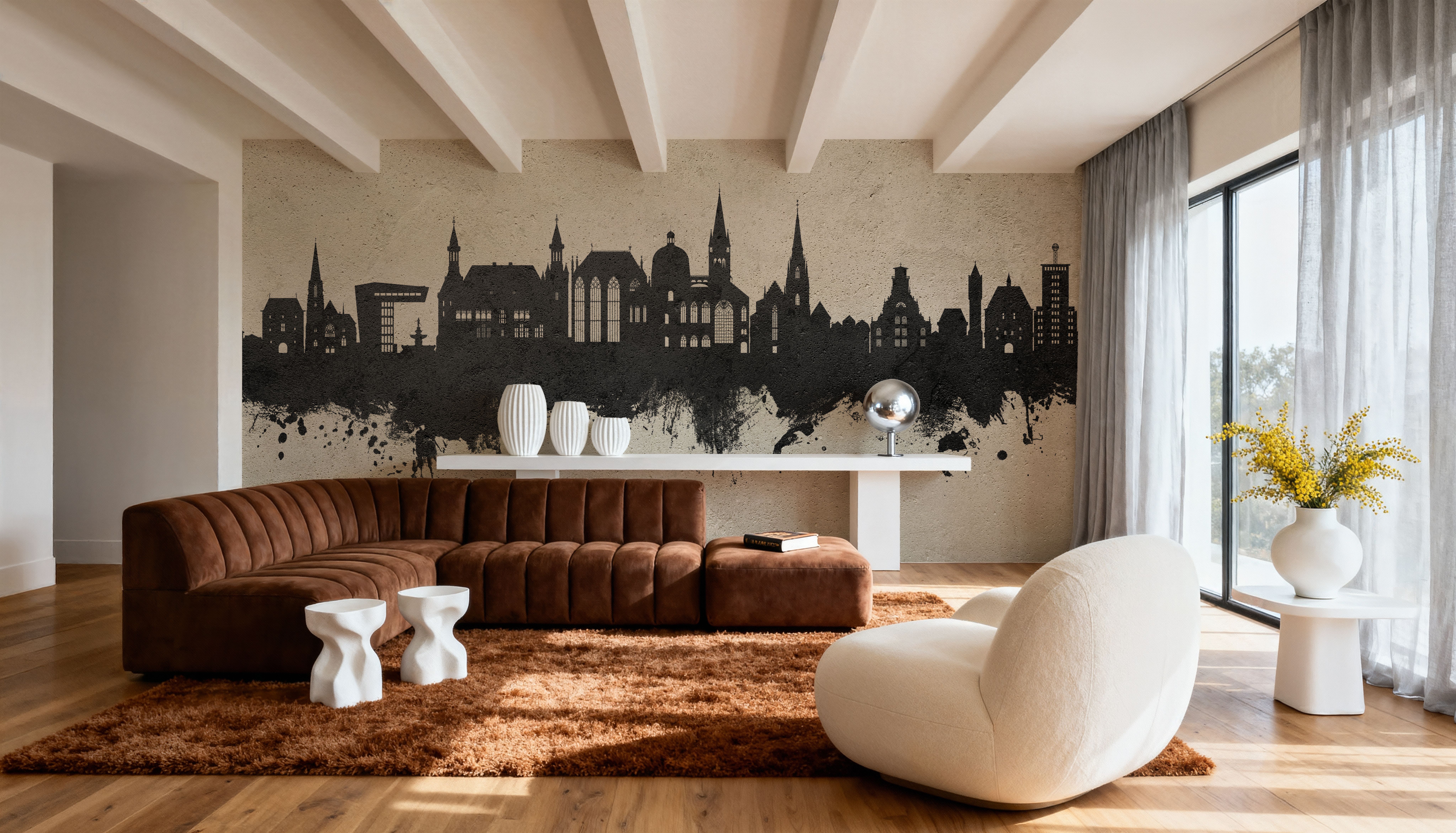 Aachen Germany Skyline Concrete
