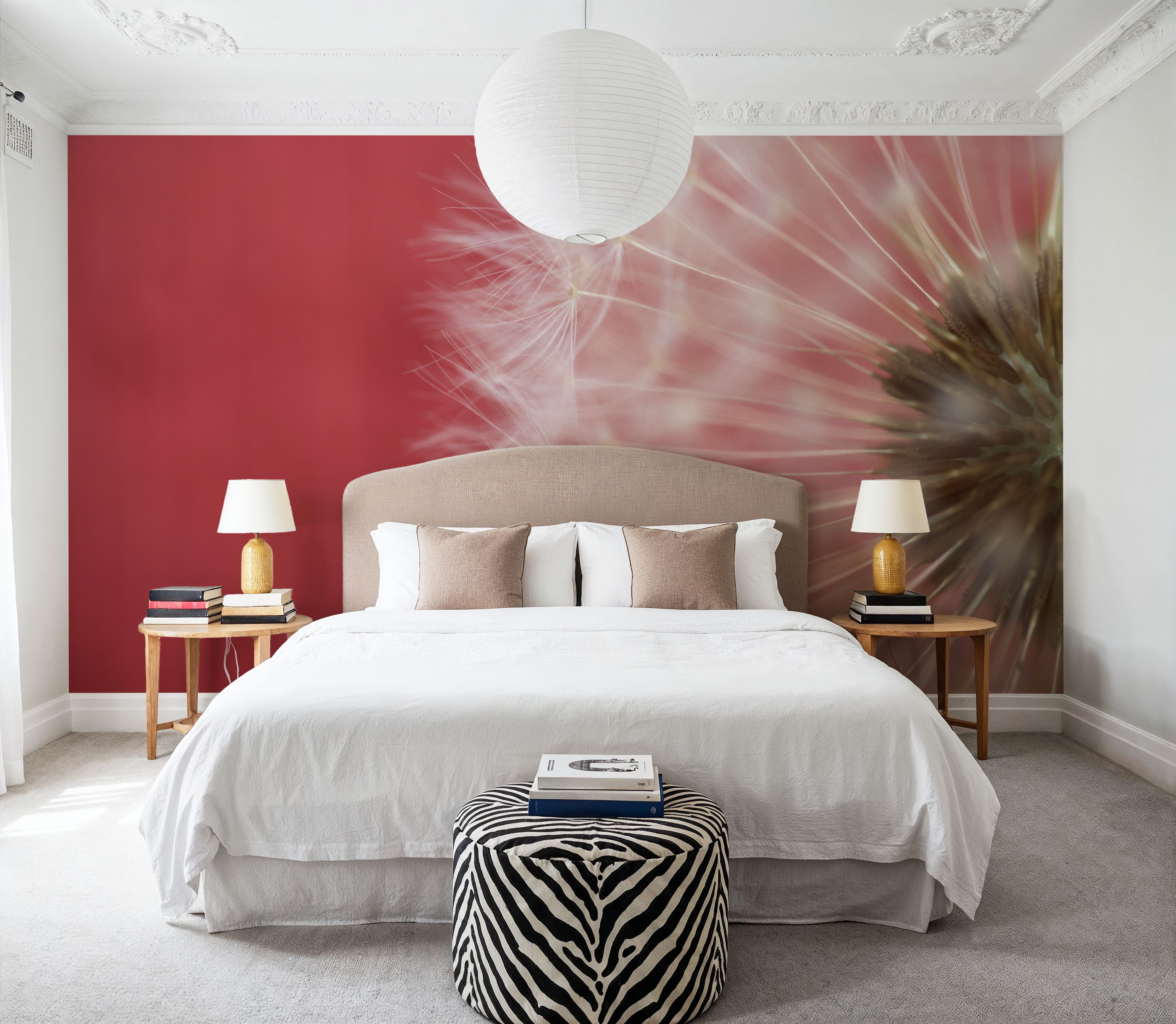 Dandelion on Red III