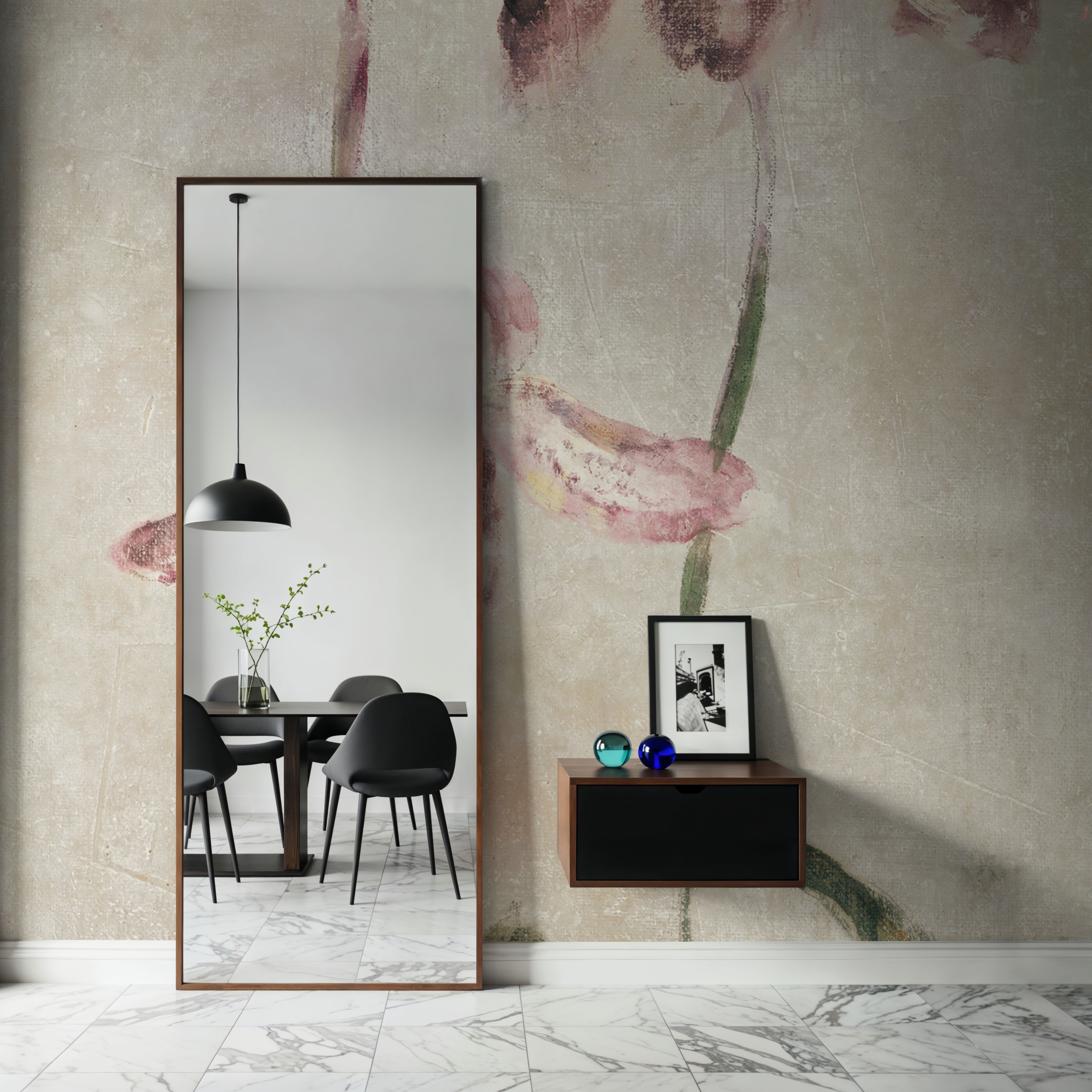 Light Purple Dancing Orchid Panel I