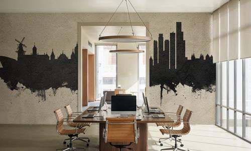 Amsterdam Skyline Concrete