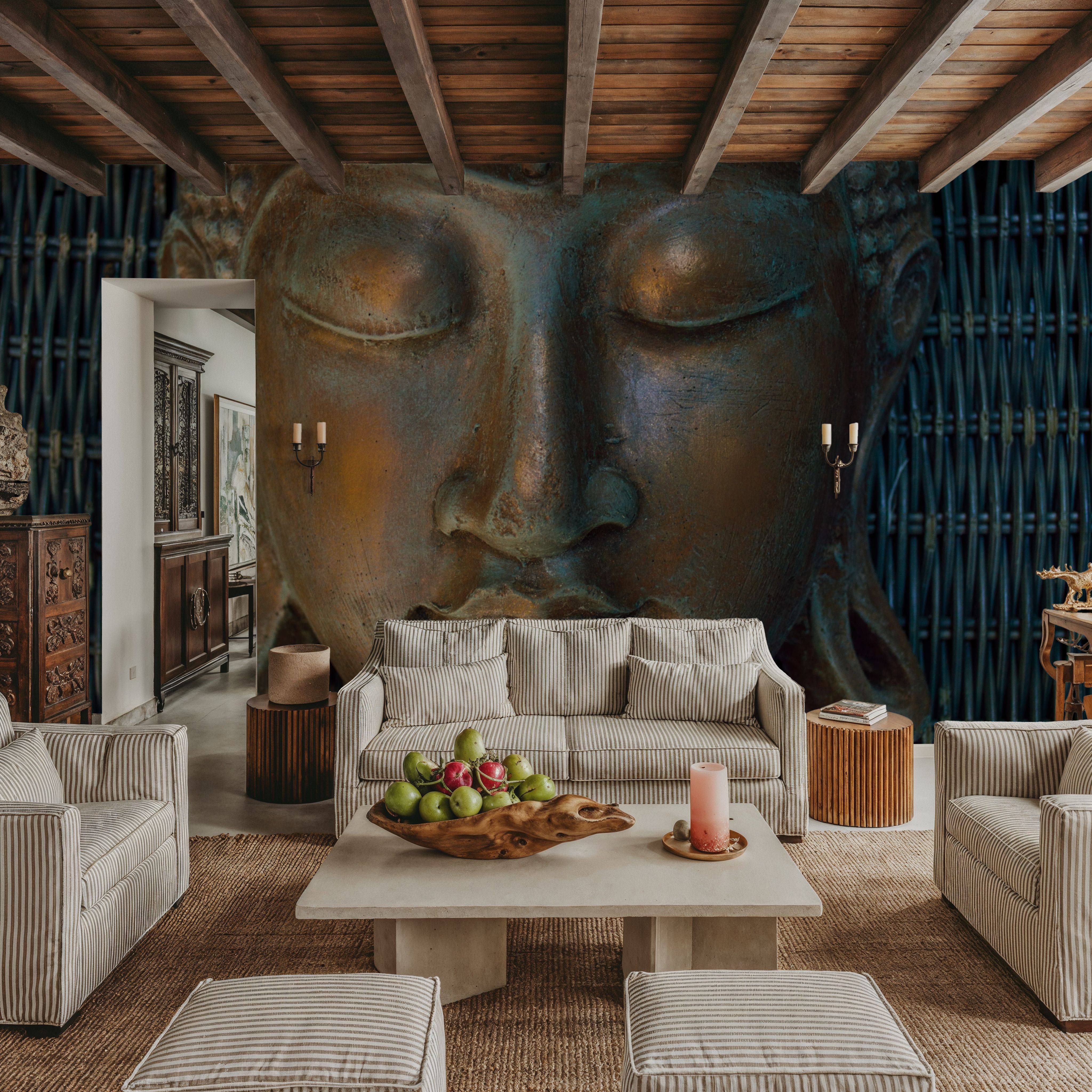 Bronze Buddha Close Up