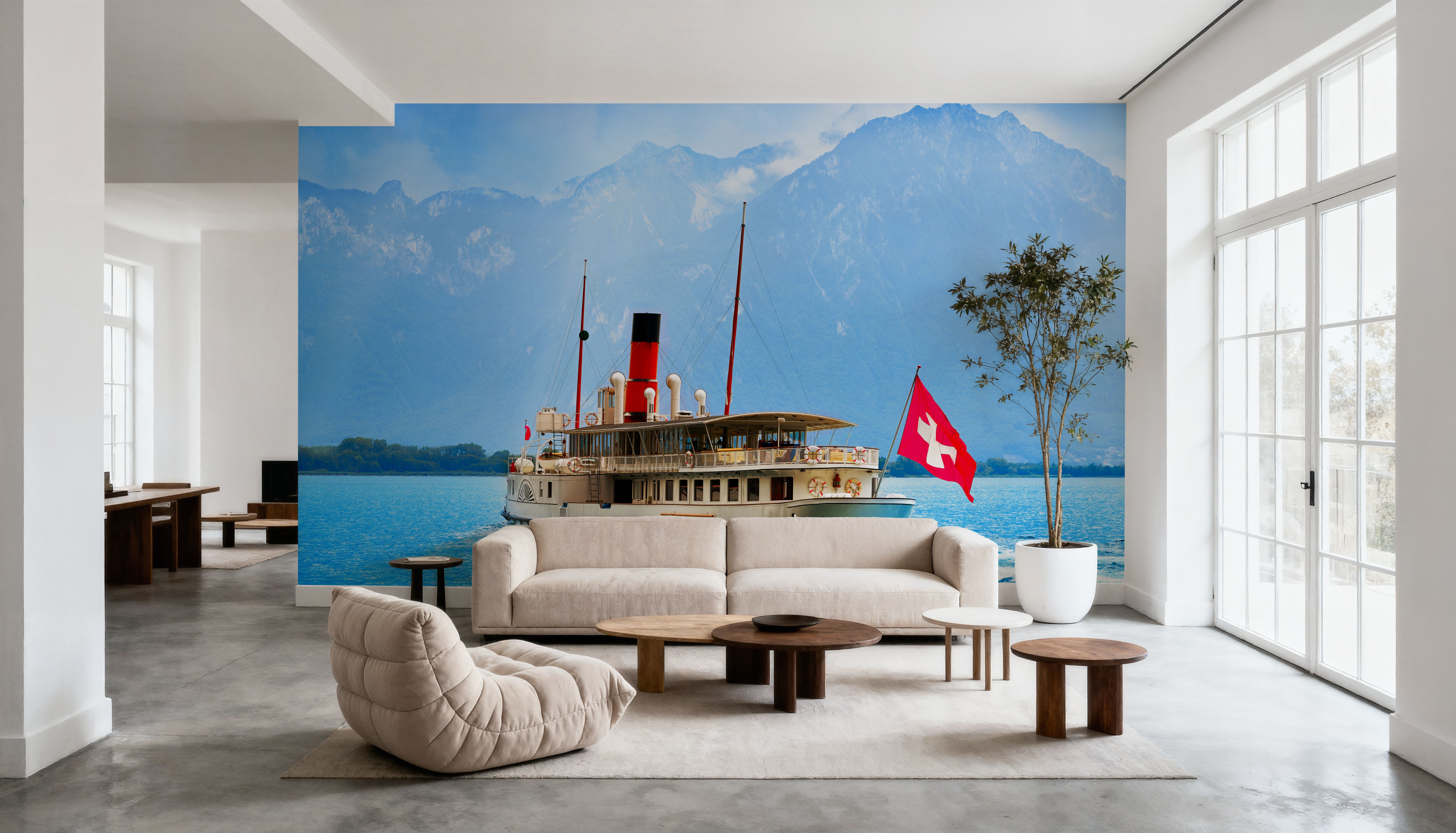 Lake Geneva Paddle Steamer