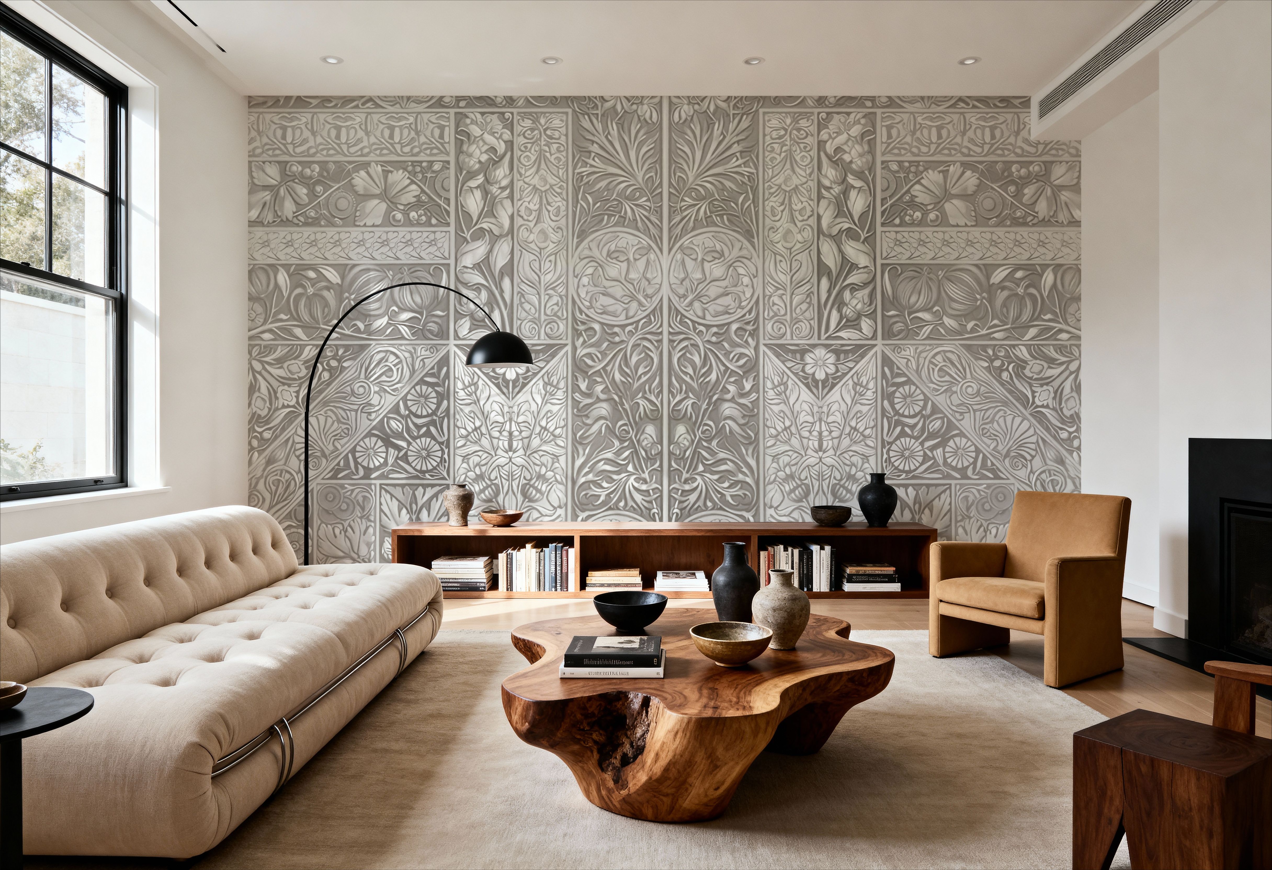 Flower Collection, Ecru