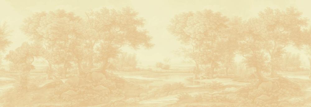 Riverbank Oak Landscape, Oat