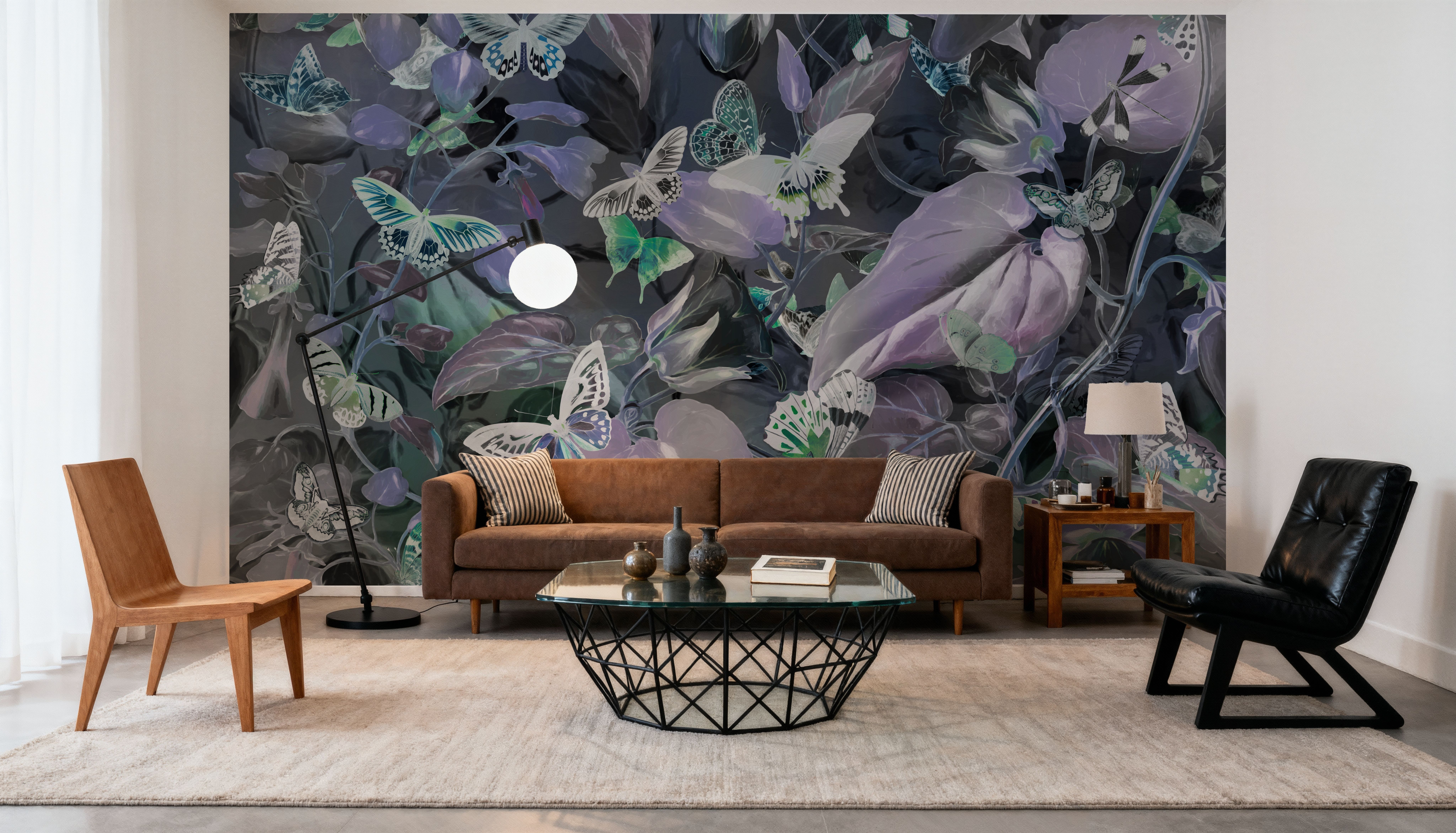 Butterfly Paradise Warm, Tapeten