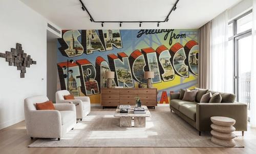 Greetings from San Francisco - Screenprint Postcard
