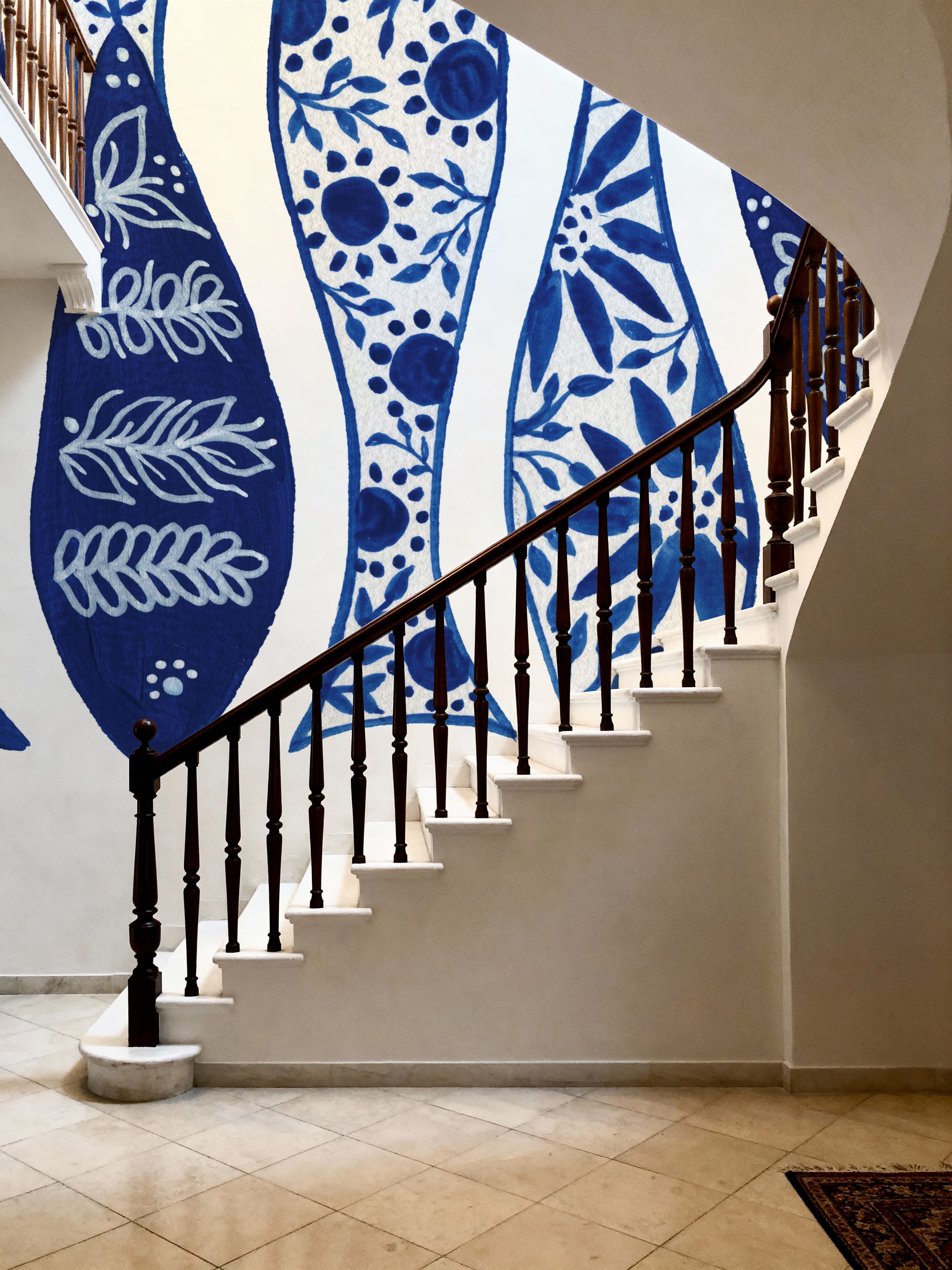 Coastal Chinoiserie VII