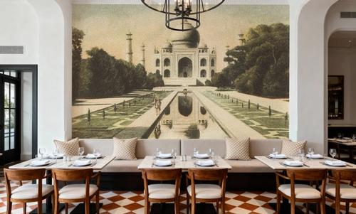 Taj Mahal Postcard - Screenprint