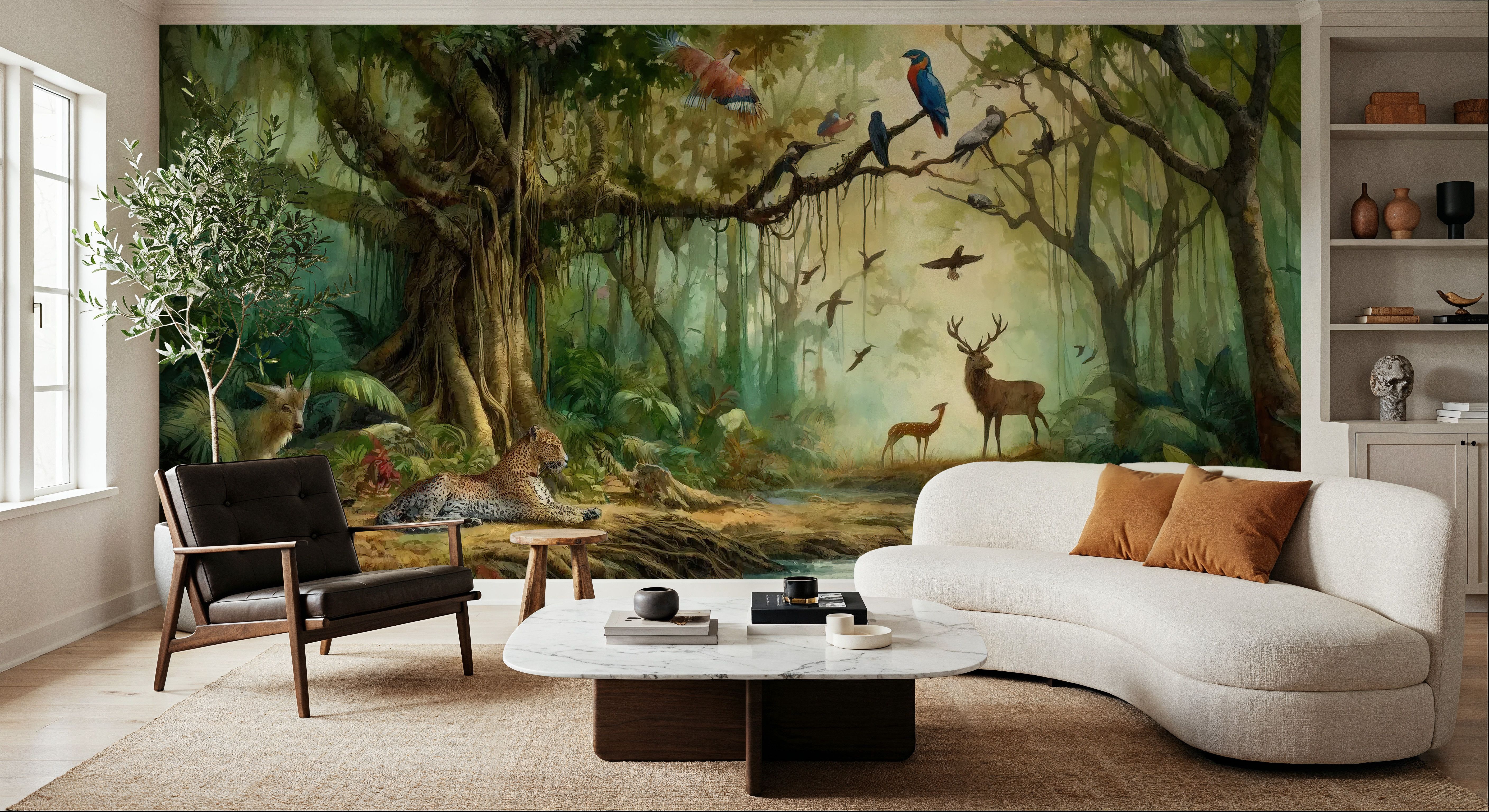 Harmony Amongst Jungle Dwellers