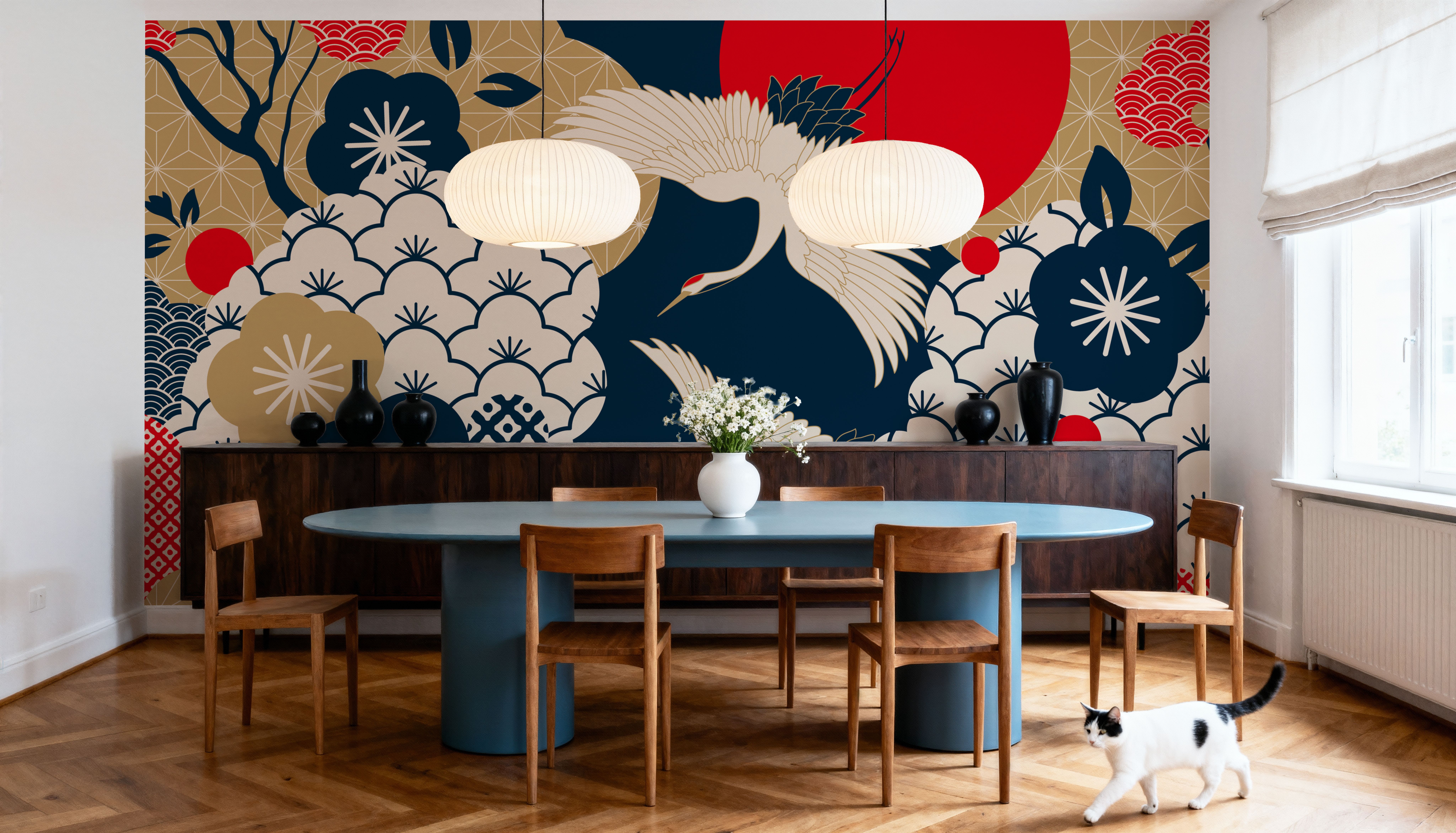 Crane Luxury, Wallpaper