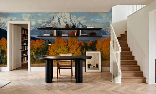 Misty Autumn Peaks