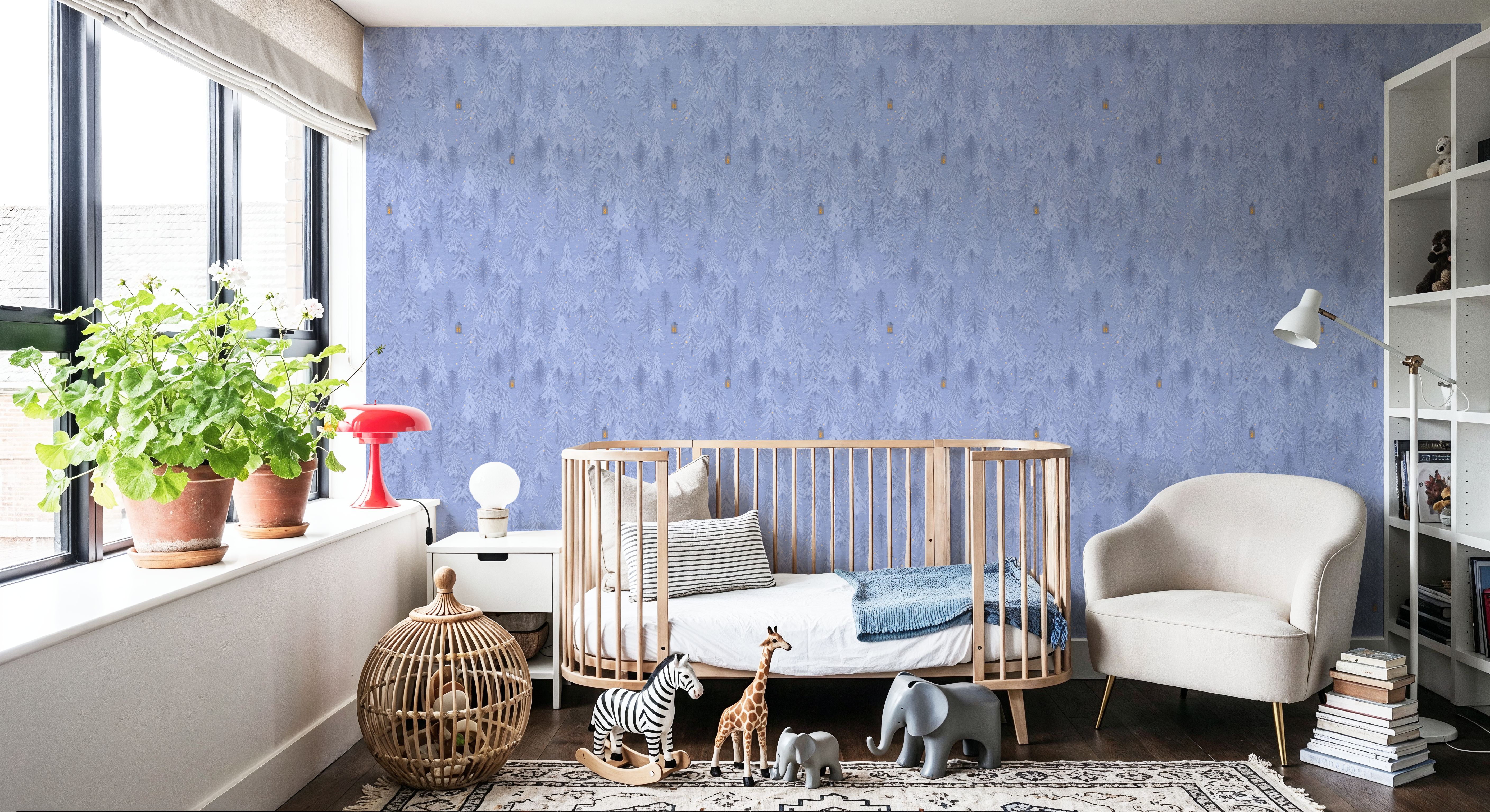 Forest Lanterns, Periwinkle